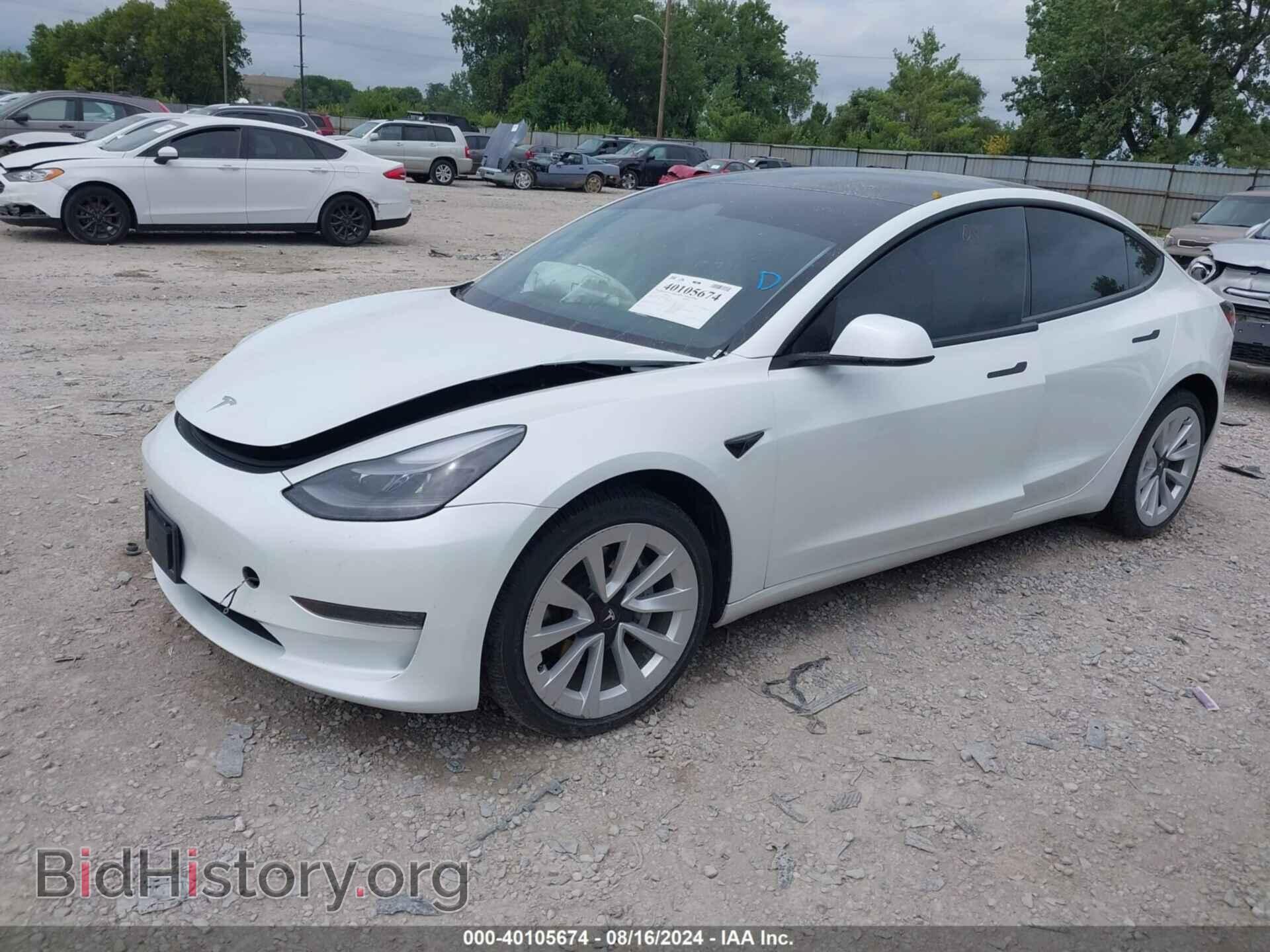 2023 TESLA MODEL 3 - VIN: 5YJ3E1EA1PF436776 - Фото 2