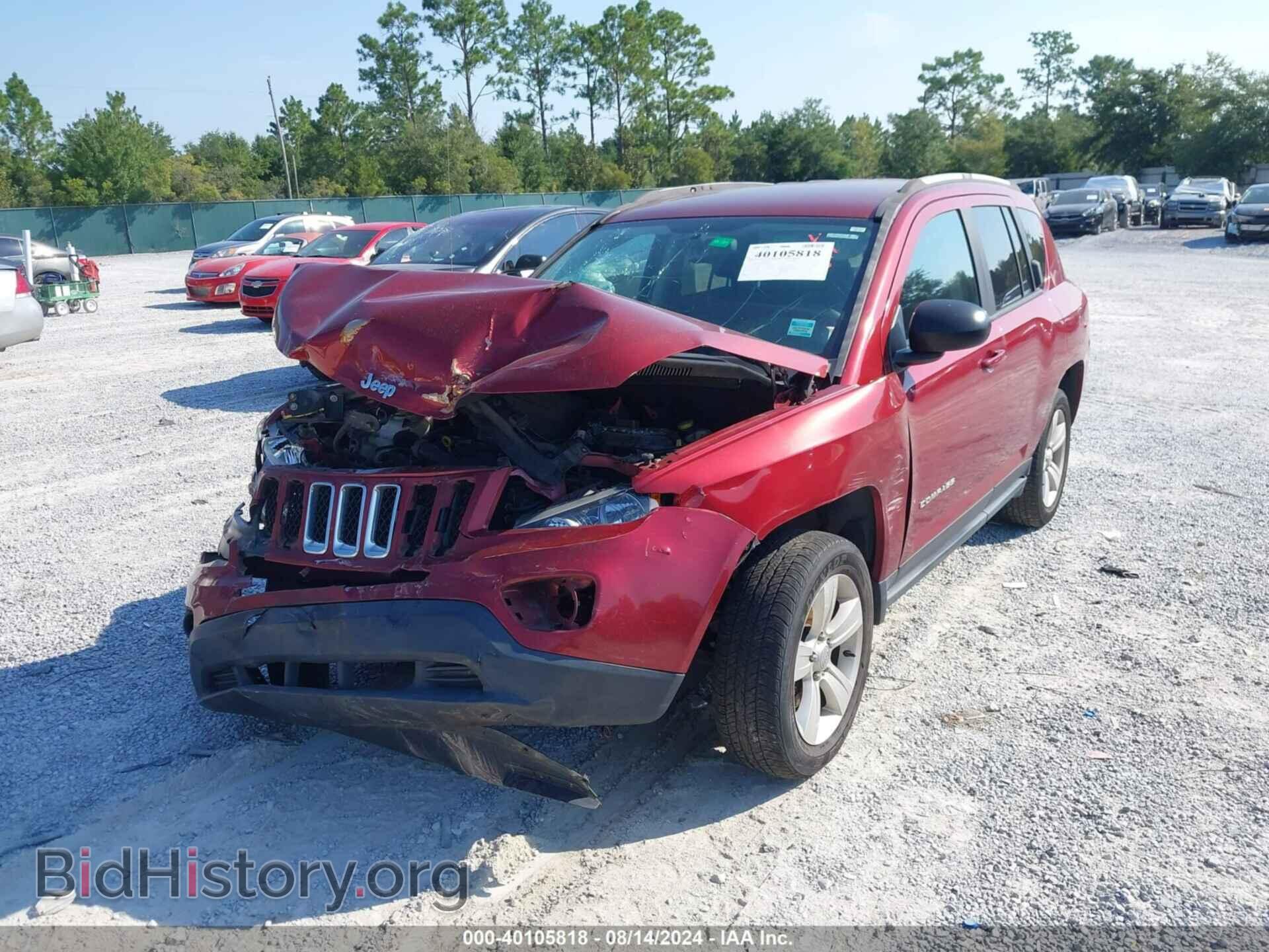 2017 JEEP COMPASS - VIN: 1C4NJCBA8HD130798 - Фото 2