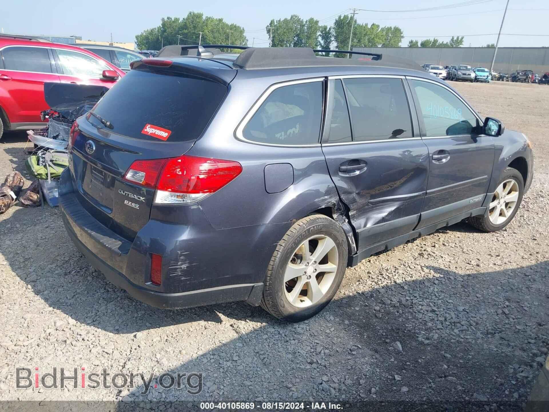 2014 SUBARU OUTBACK - VIN: 4S4BRBDC4E3246758 - Фото 4
