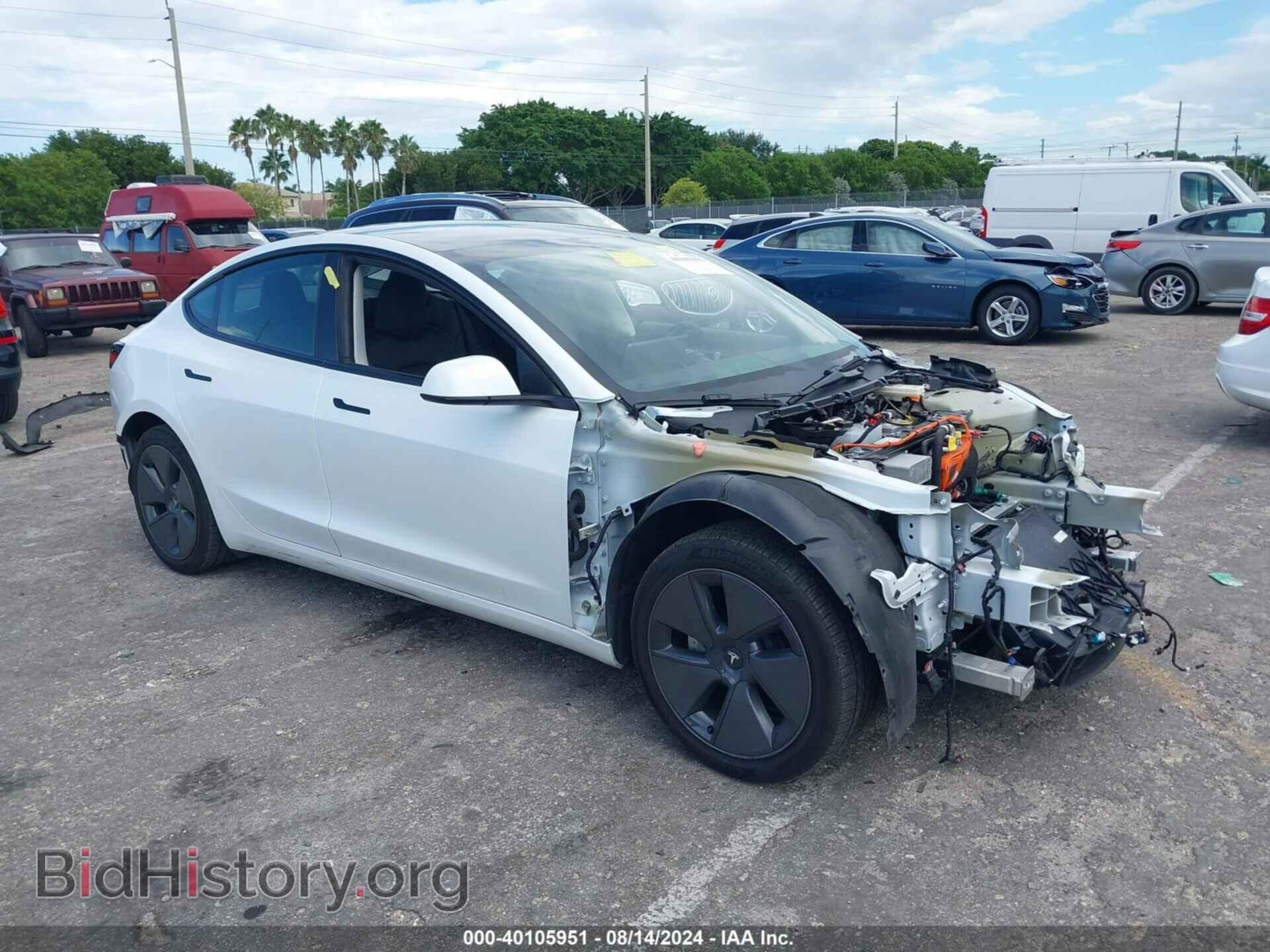 Photo 5YJ3E1EA5PF543863 - TESLA MODEL 3 2023