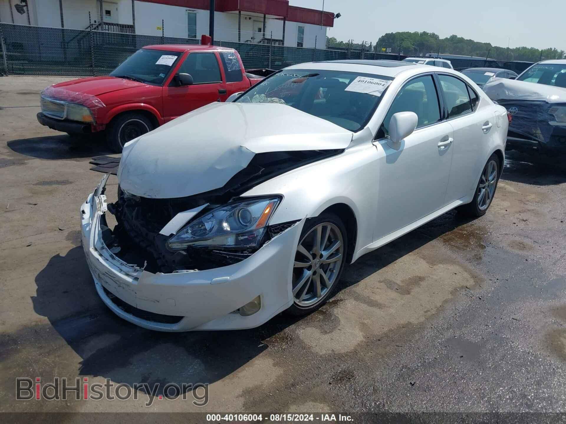 2008 LEXUS IS 350 - VIN: JTHBE262282014706 - Фото 2