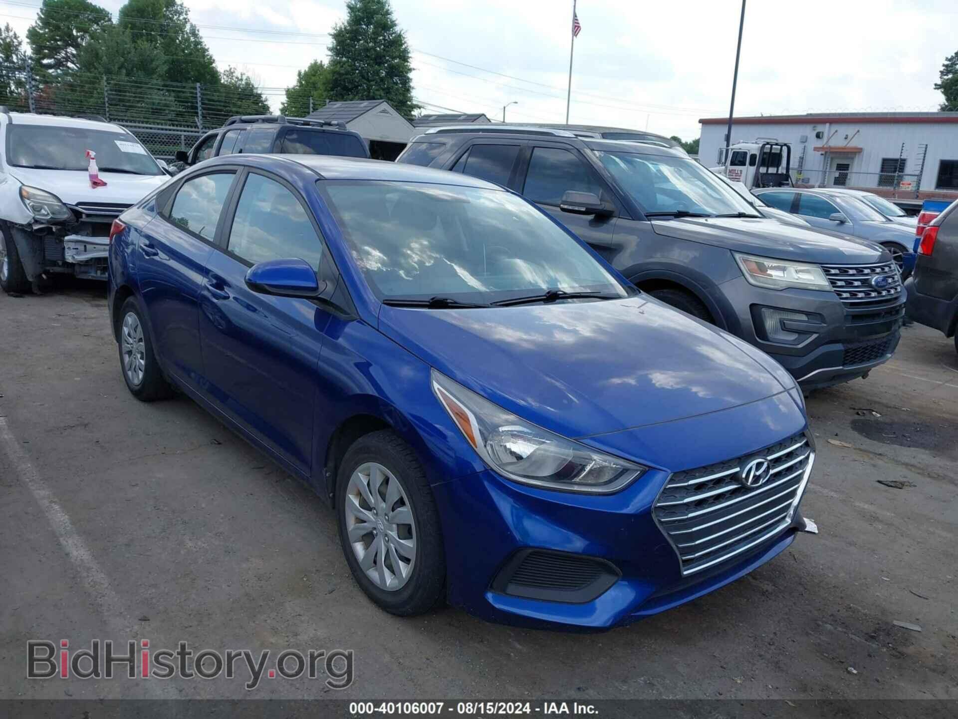 Photo 3KPC24A39KE065267 - HYUNDAI ACCENT 2019