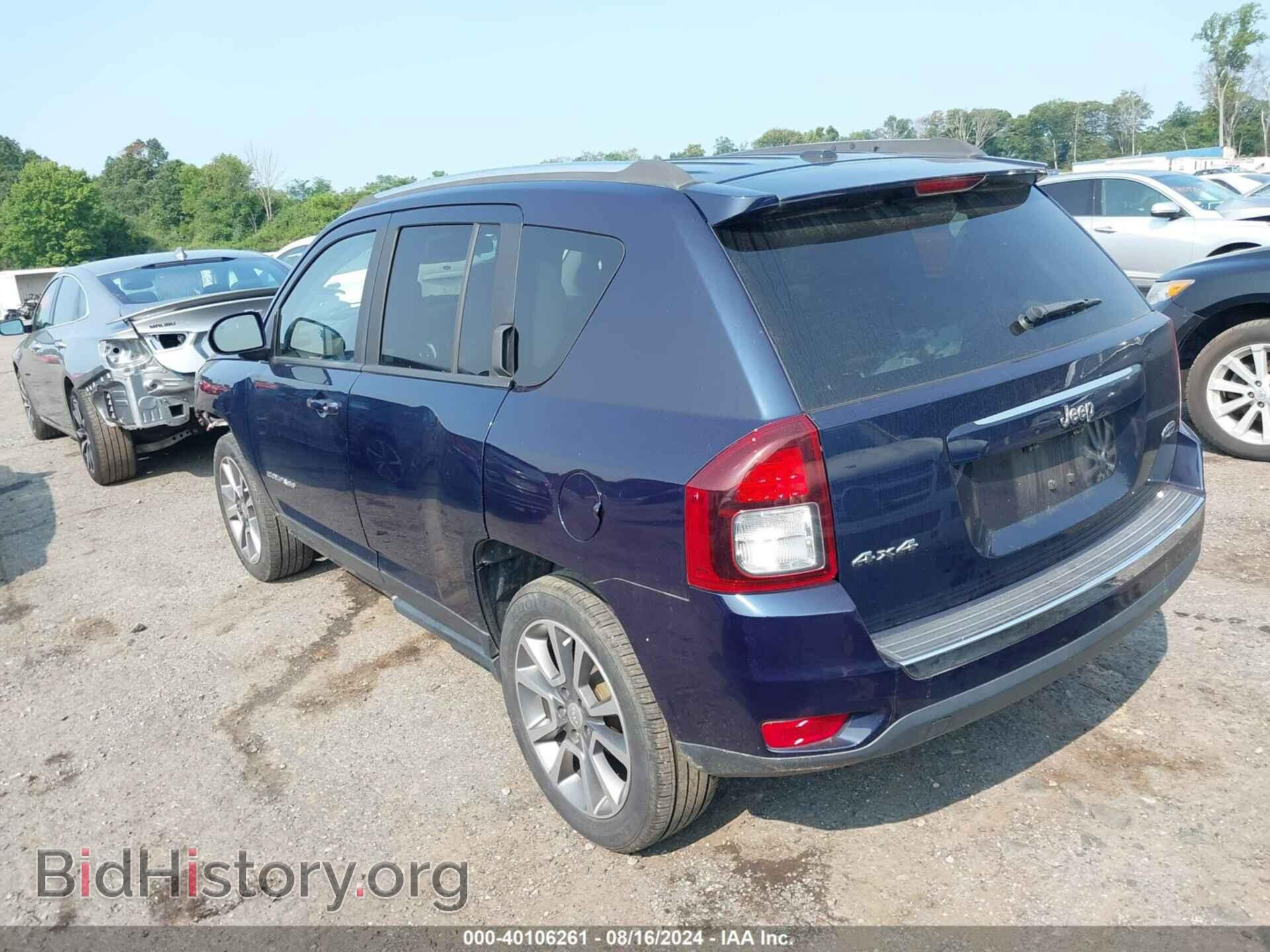 2017 JEEP COMPASS - VIN: 1C4NJDEB3HD188733 - Фото 3