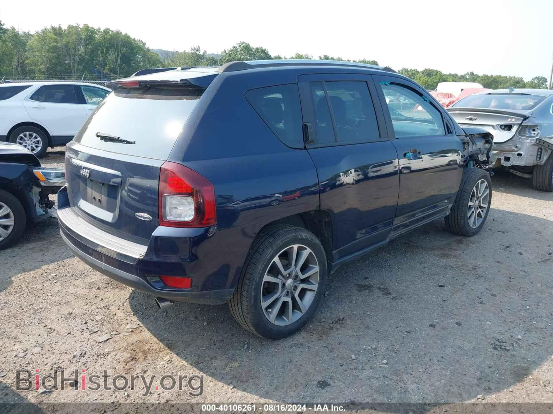 2017 JEEP COMPASS - VIN: 1C4NJDEB3HD188733 - Фото 4