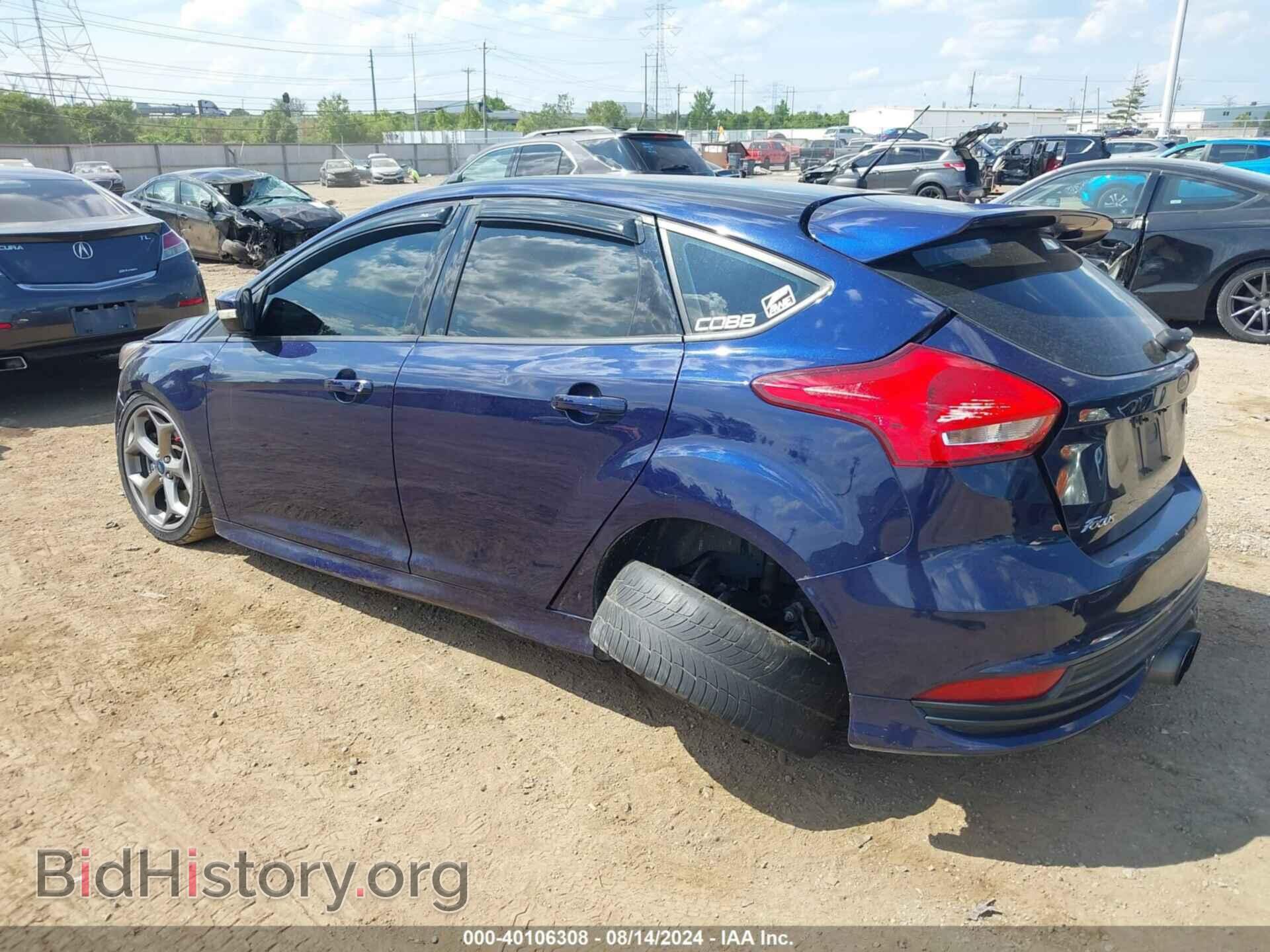 2017 FORD FOCUS ST - VIN: 1FADP3L90HL243543 - Фото 3