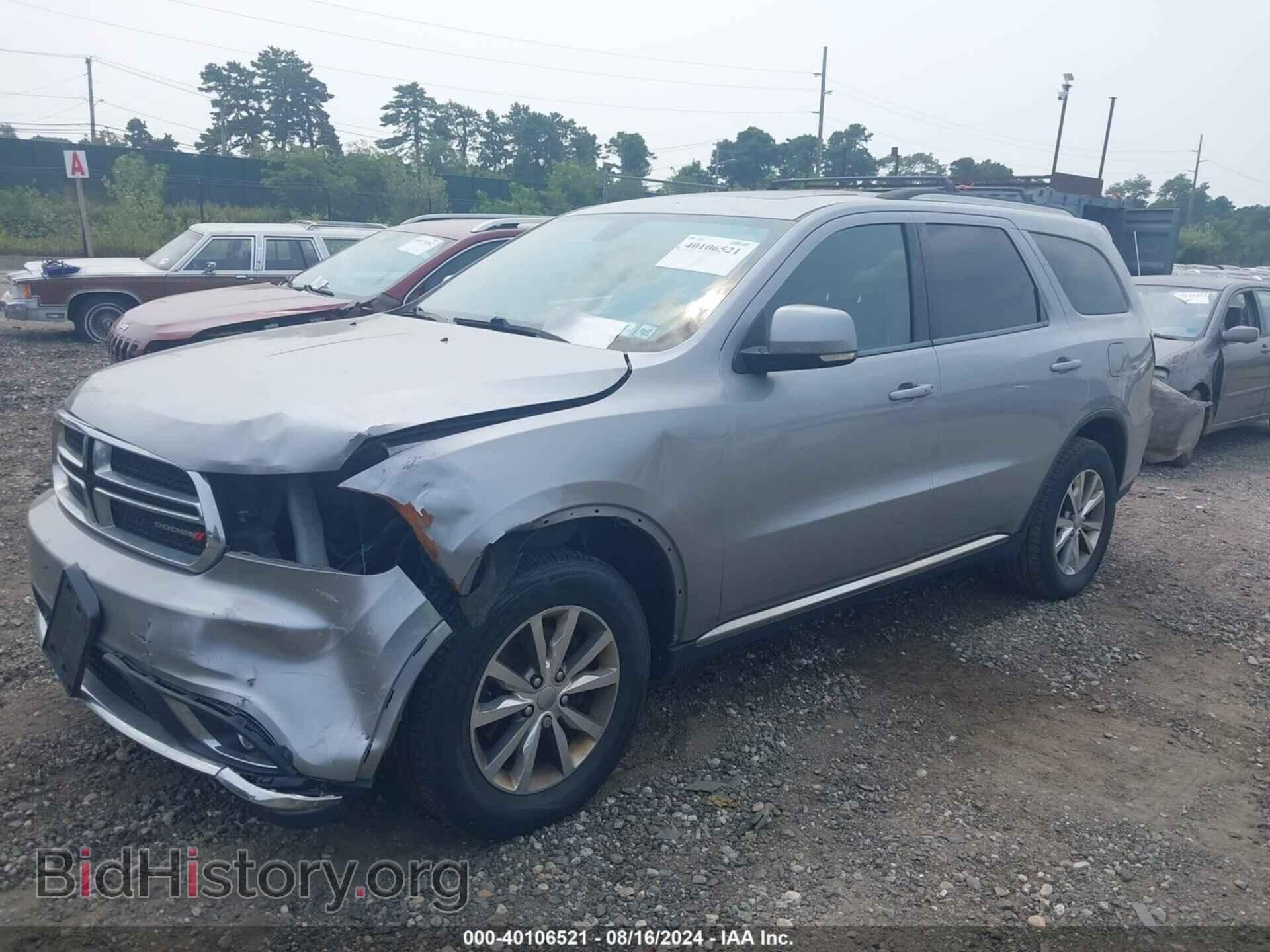 2014 DODGE DURANGO - VIN: 1C4RDJDG7EC267389 - Фото 2