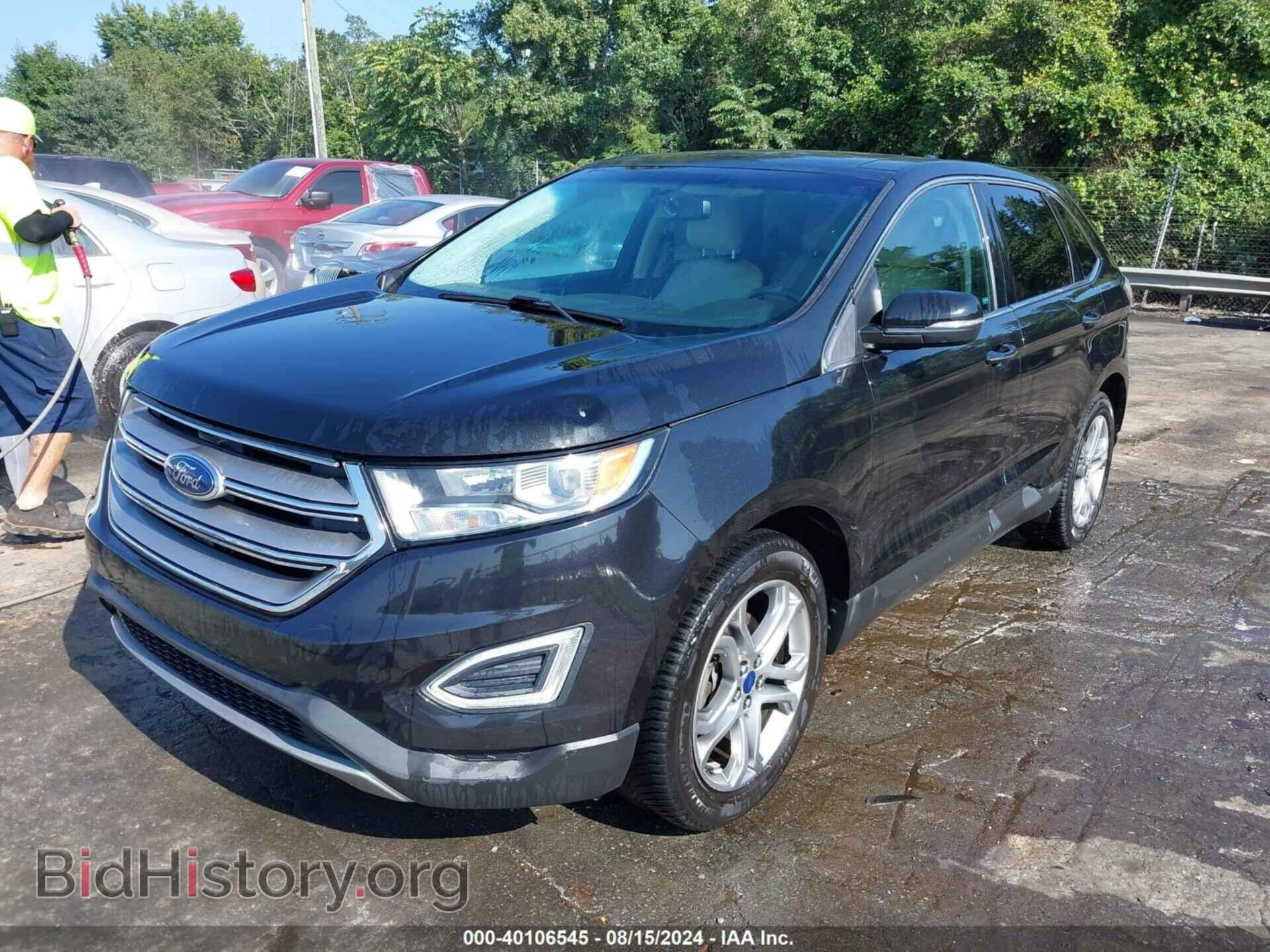 2015 FORD EDGE - VIN: 2FMTK3K94FBB13473 - Фото 2