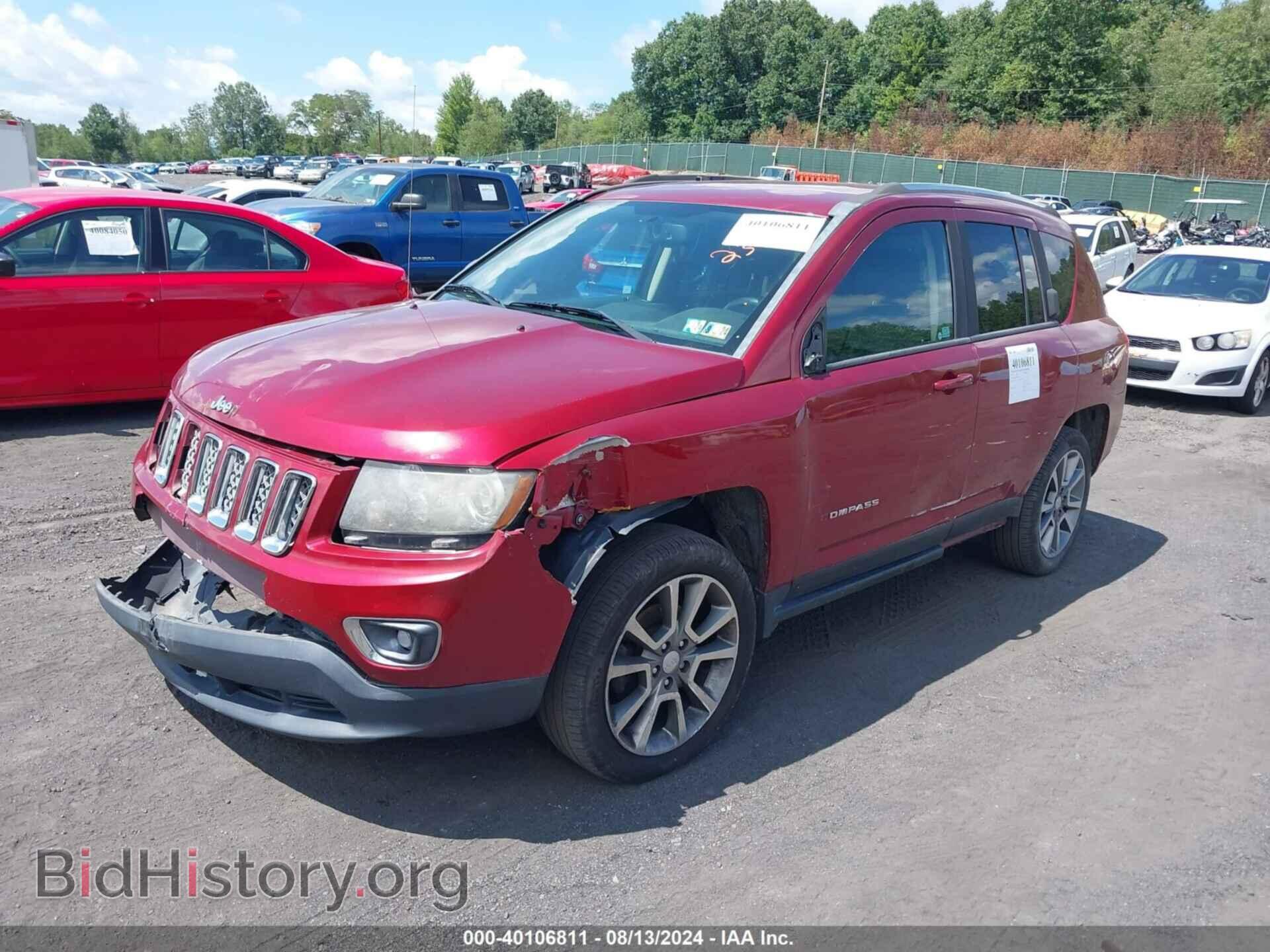 2014 JEEP COMPASS - VIN: 1C4NJCCB2ED877185 - Фото 2