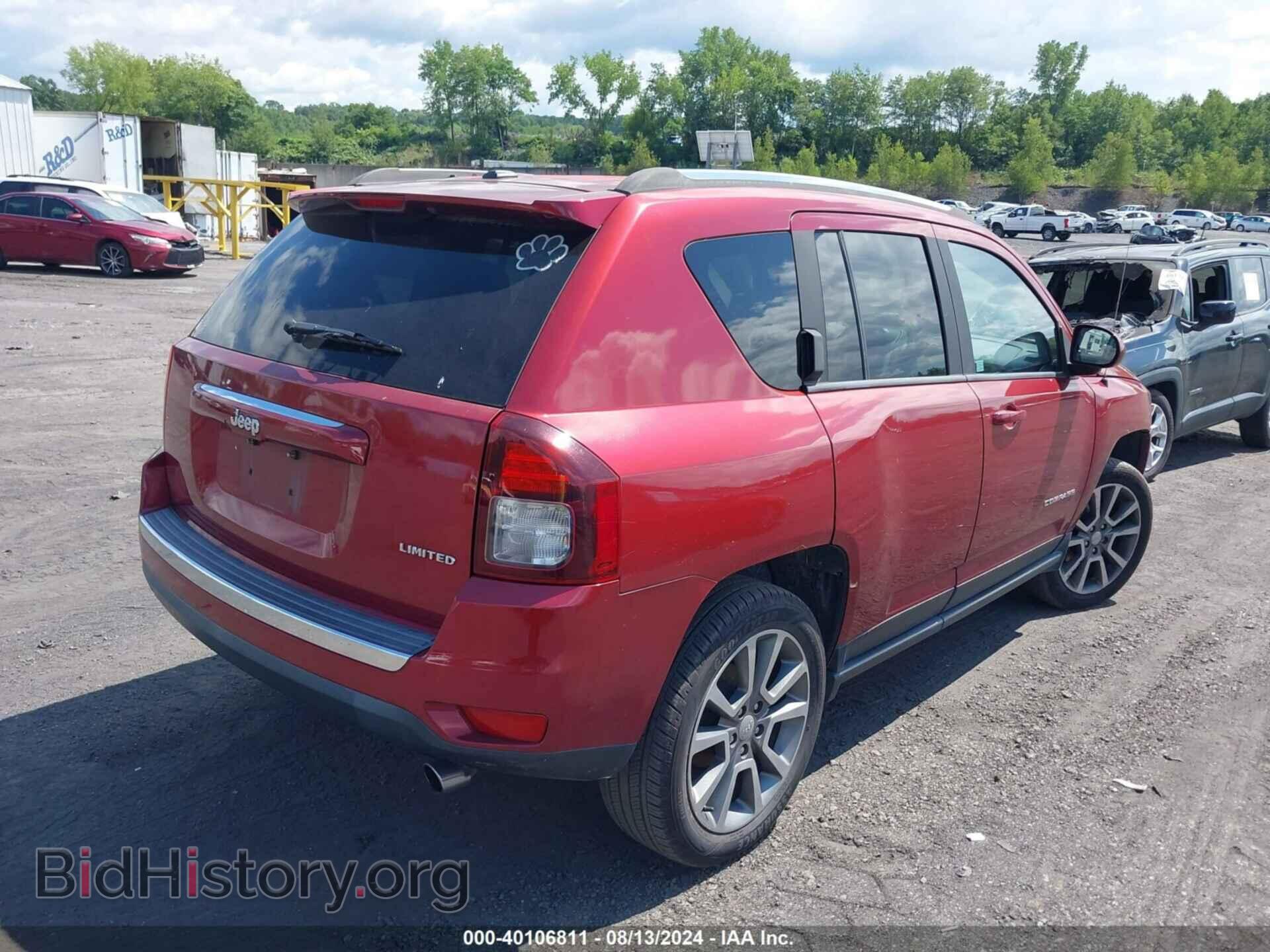 2014 JEEP COMPASS - VIN: 1C4NJCCB2ED877185 - Фото 4