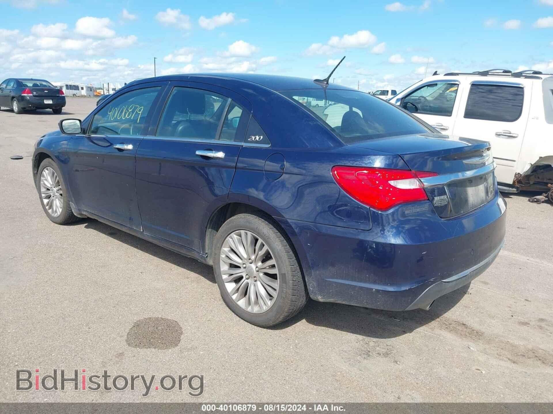 2013 CHRYSLER 200 - VIN: 1C3CCBCG9DN574280 - Фото 3