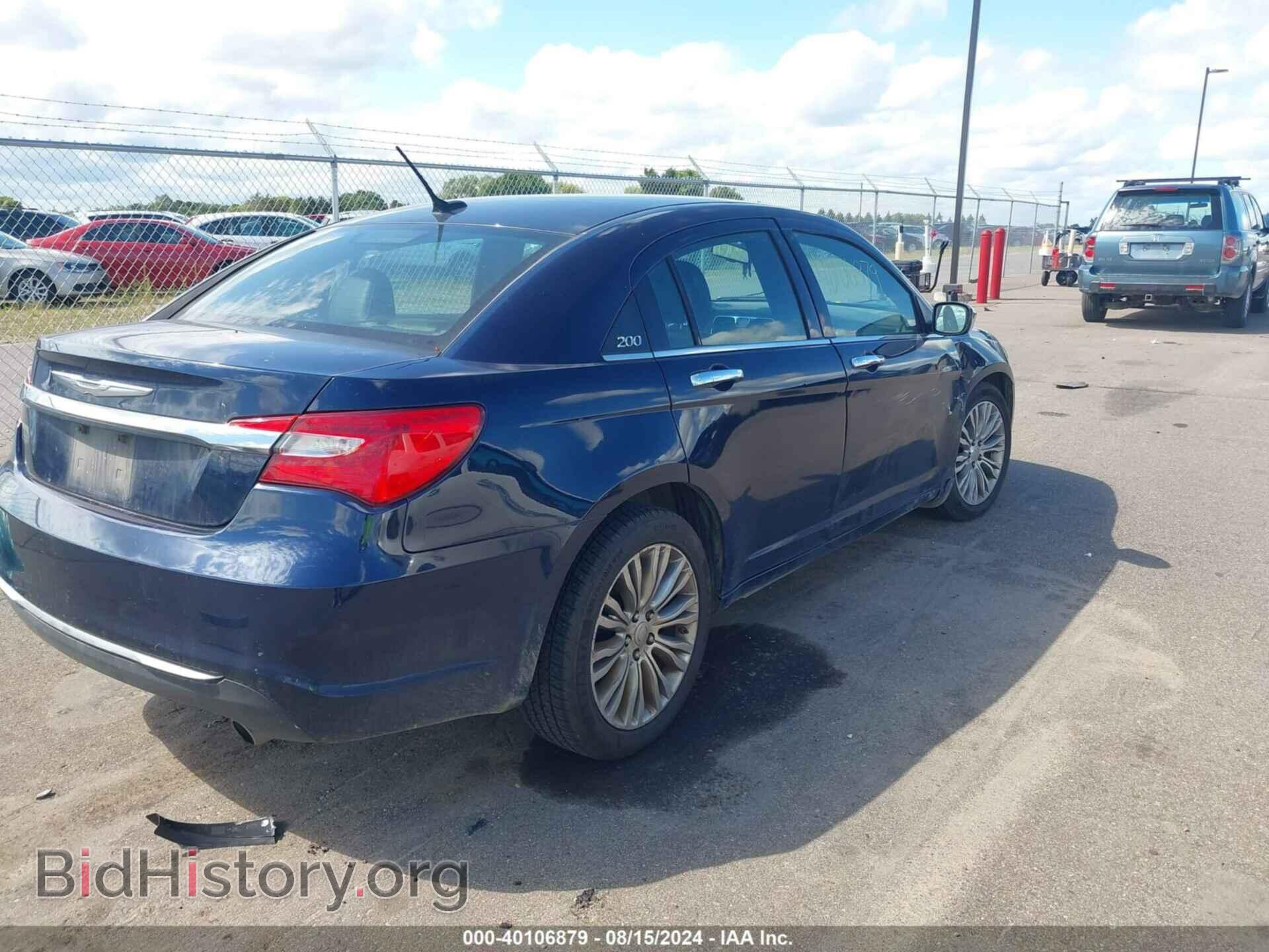 2013 CHRYSLER 200 - VIN: 1C3CCBCG9DN574280 - Фото 4