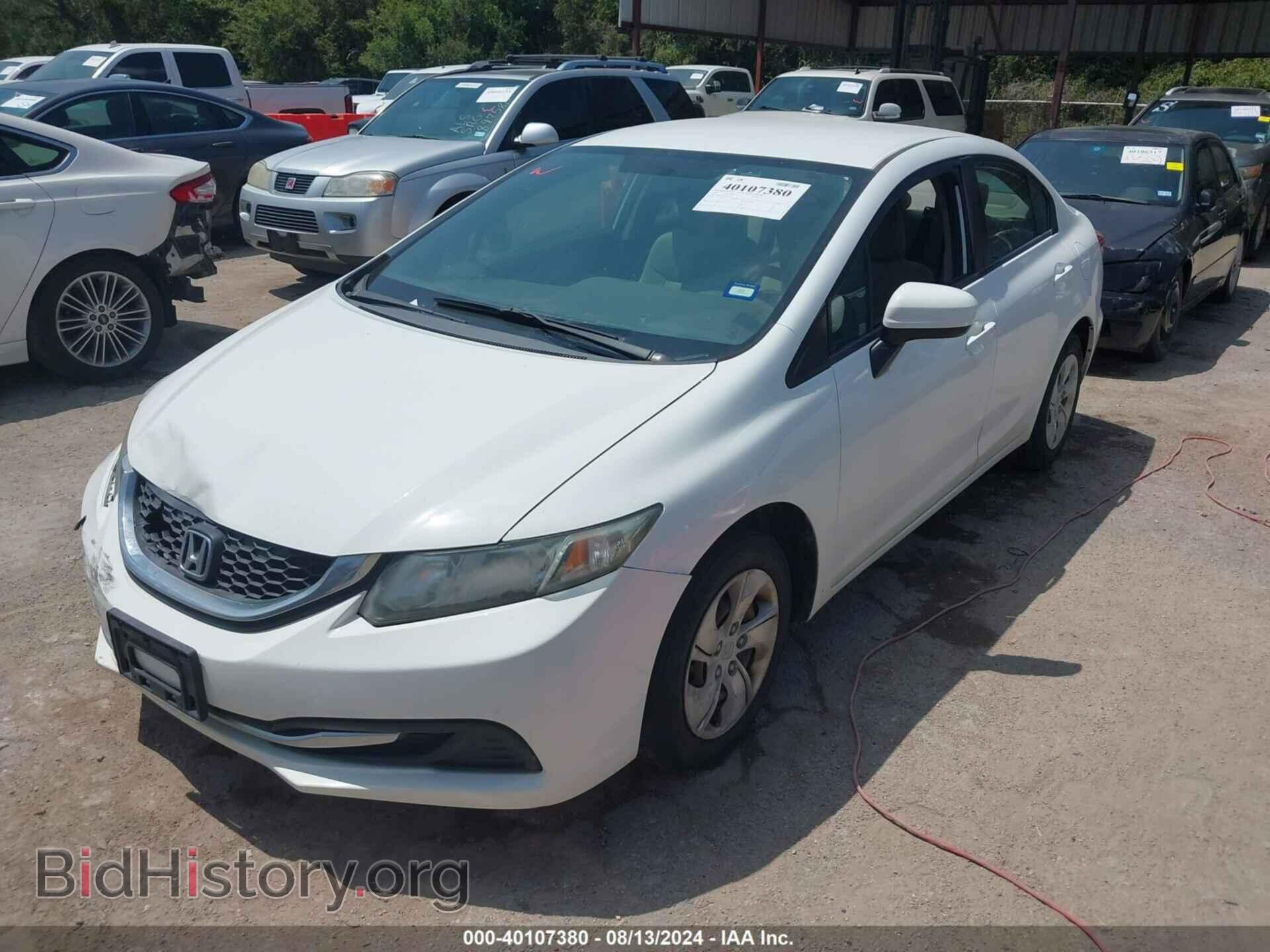 2014 HONDA CIVIC - VIN: 19XFB2F51EE045594 - Фото 2