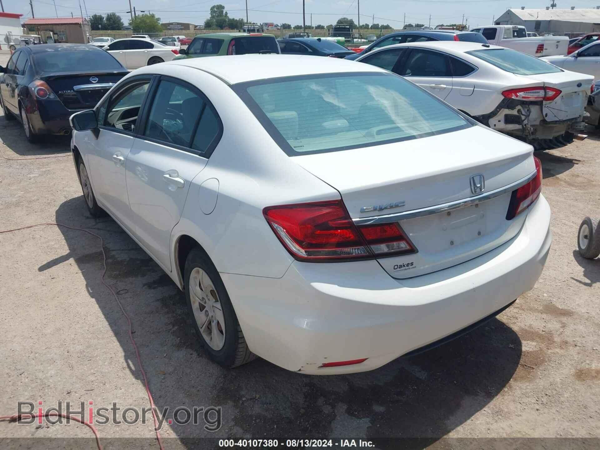 2014 HONDA CIVIC - VIN: 19XFB2F51EE045594 - Фото 3