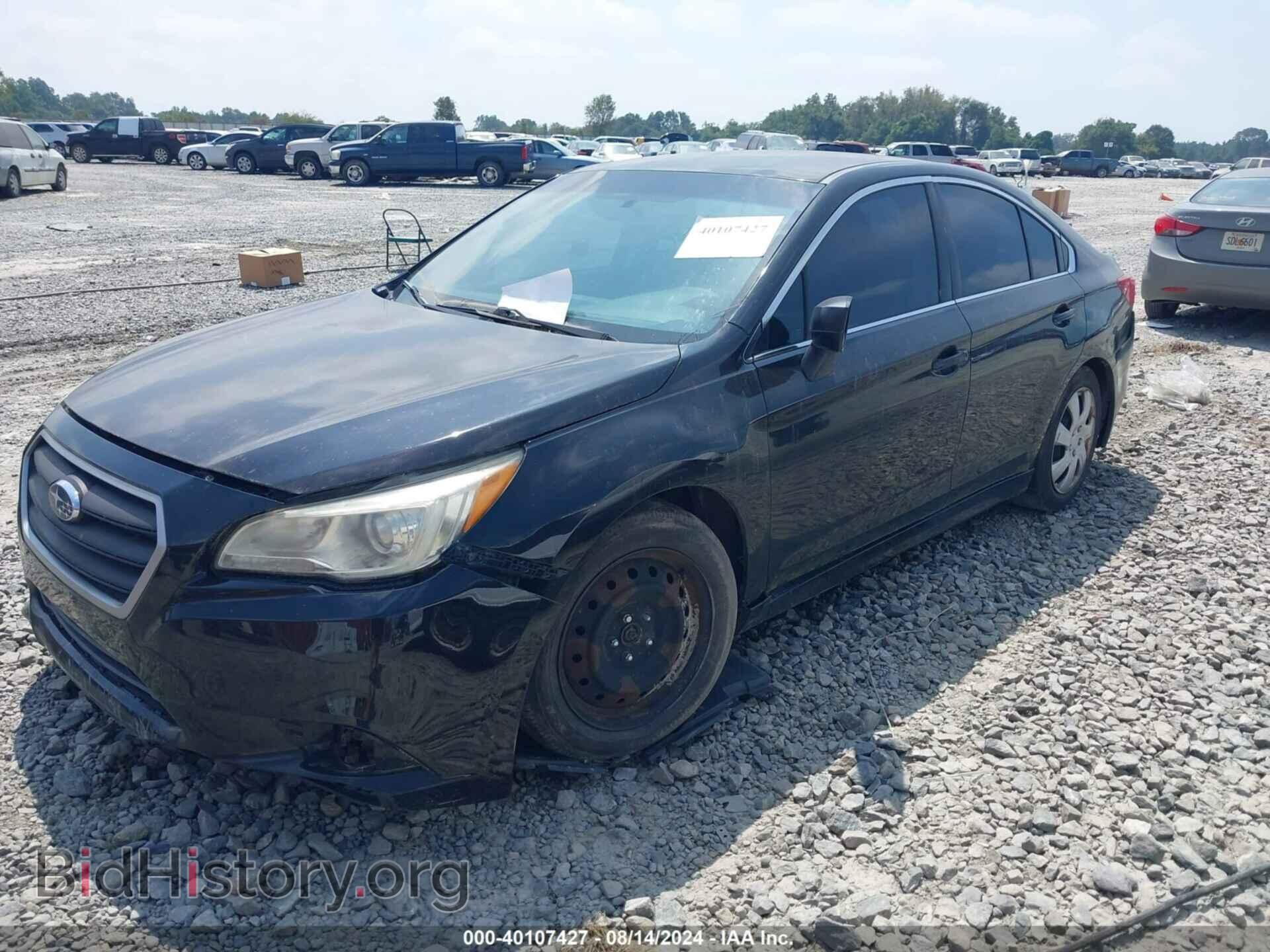 2016 SUBARU LEGACY - VIN: 4S3BNAA61G3003145 - Фото 2