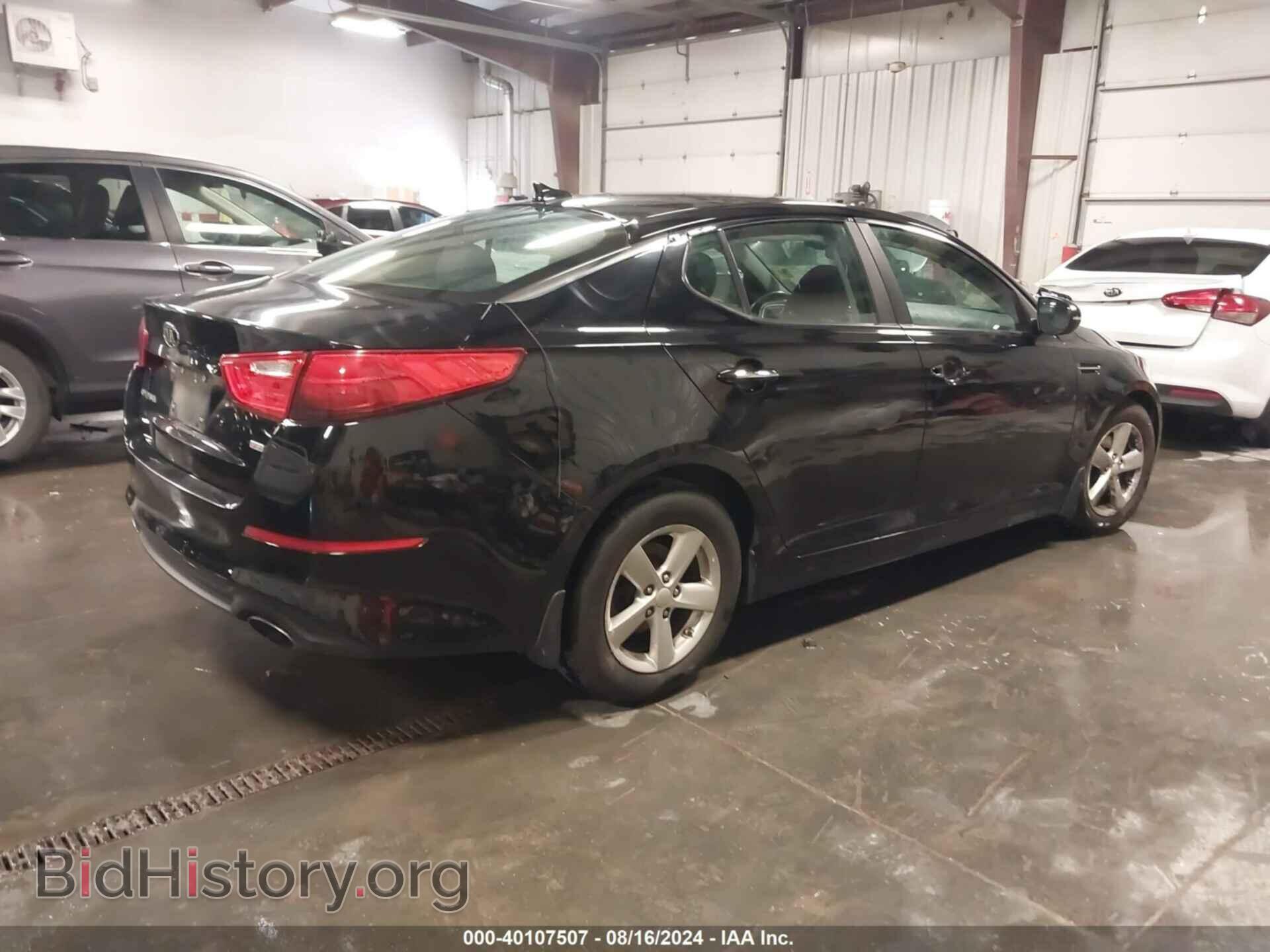2015 KIA OPTIMA - VIN: 5XXGM4A77FG485573 - Фото 4