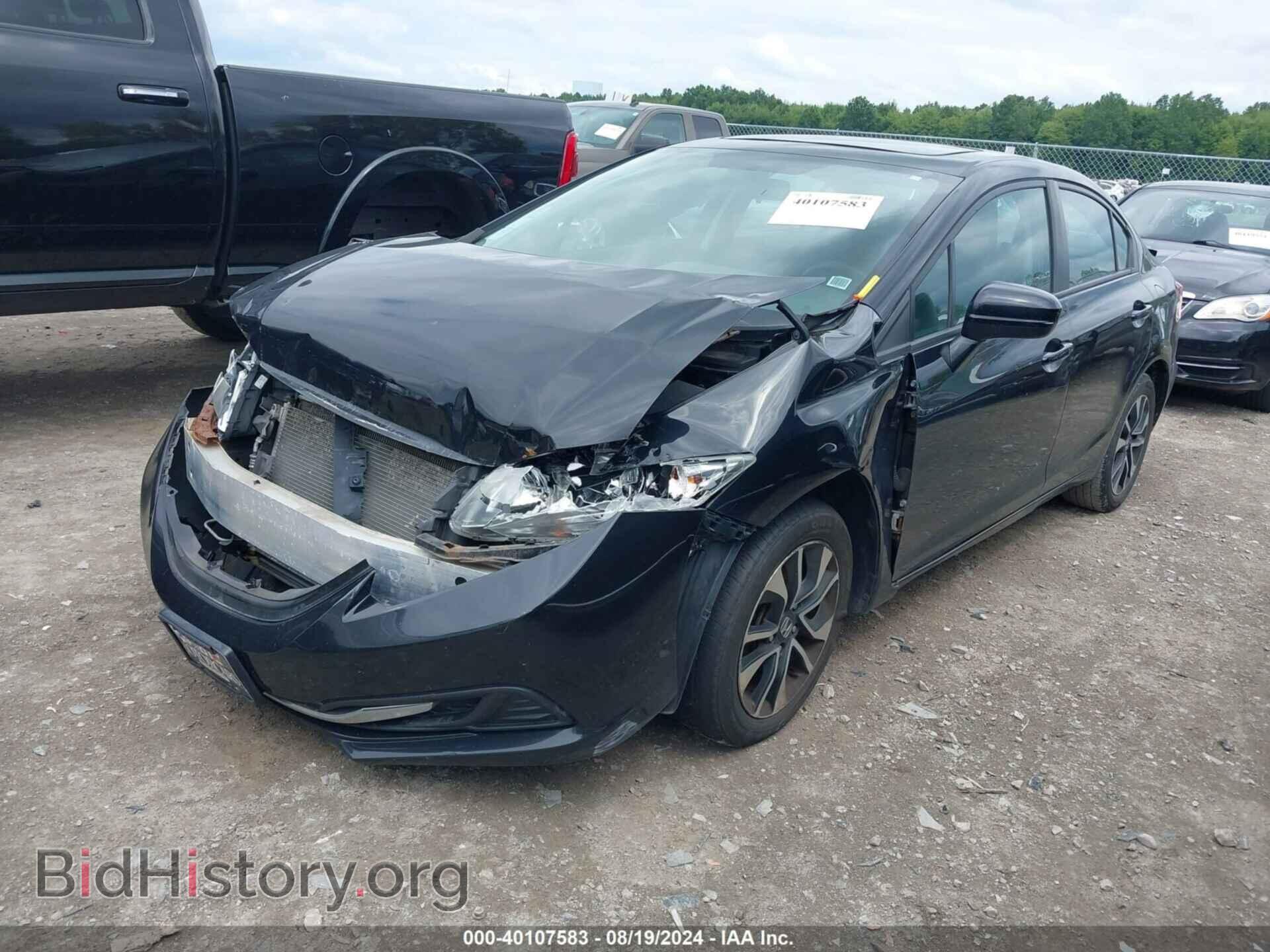 2015 HONDA CIVIC - VIN: 19XFB2F85FE004901 - Фото 2