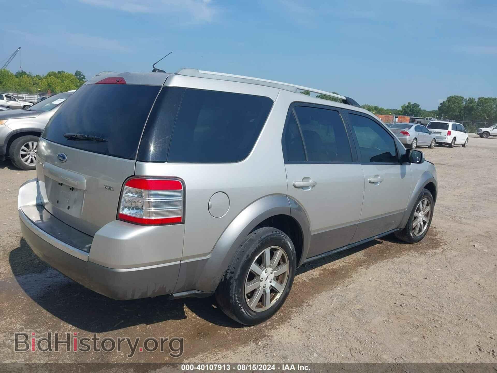 2008 FORD TAURUS X - VIN: 1FMDK02W08GA41305 - Фото 4