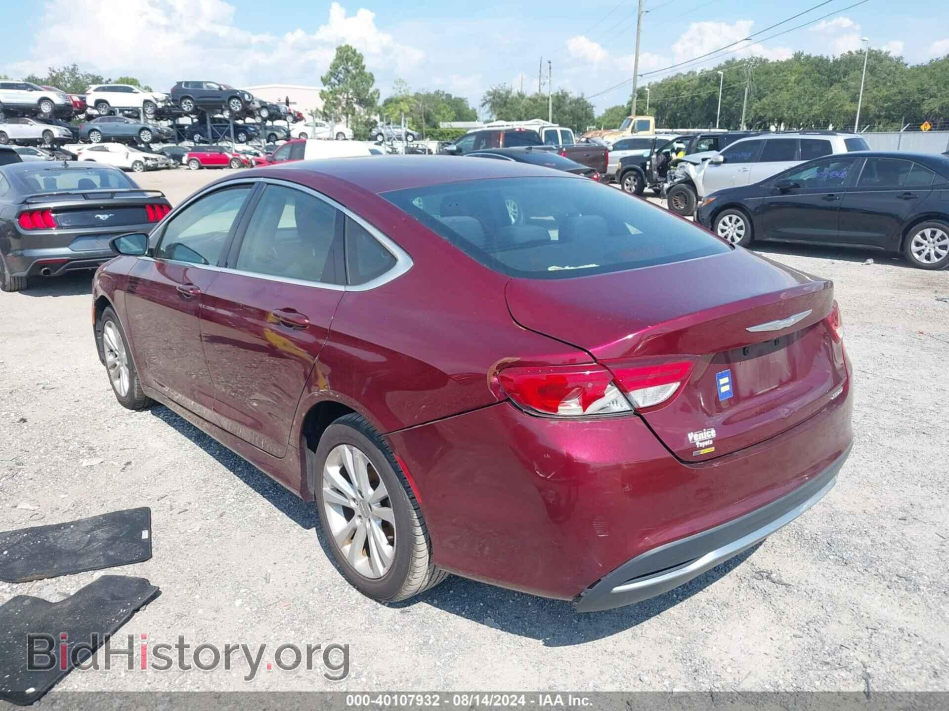 2016 CHRYSLER 200 - VIN: 1C3CCCAB8GN140949 - Фото 3