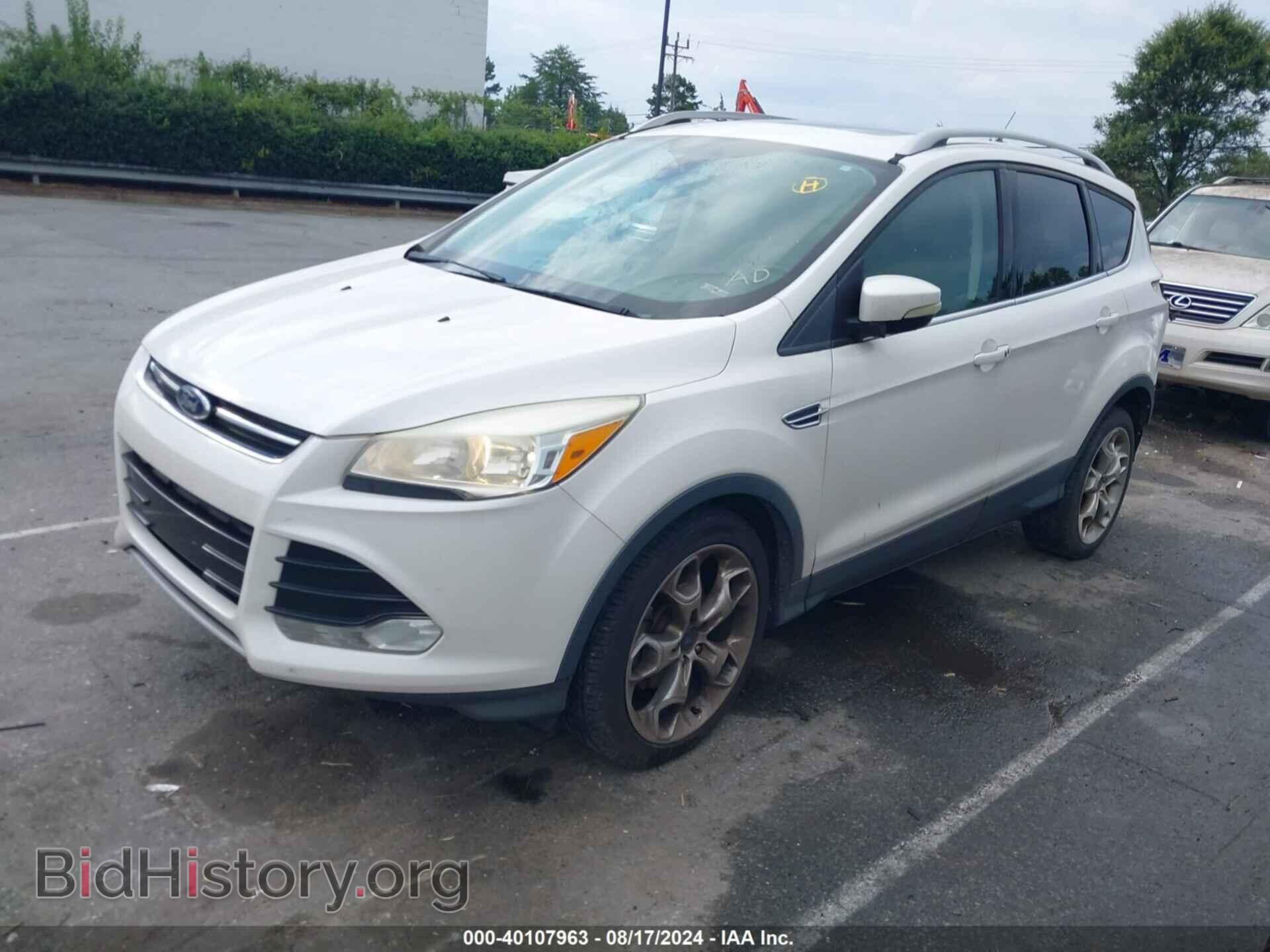 2014 FORD ESCAPE - VIN: 1FMCU0JX3EUC04722 - Фото 2