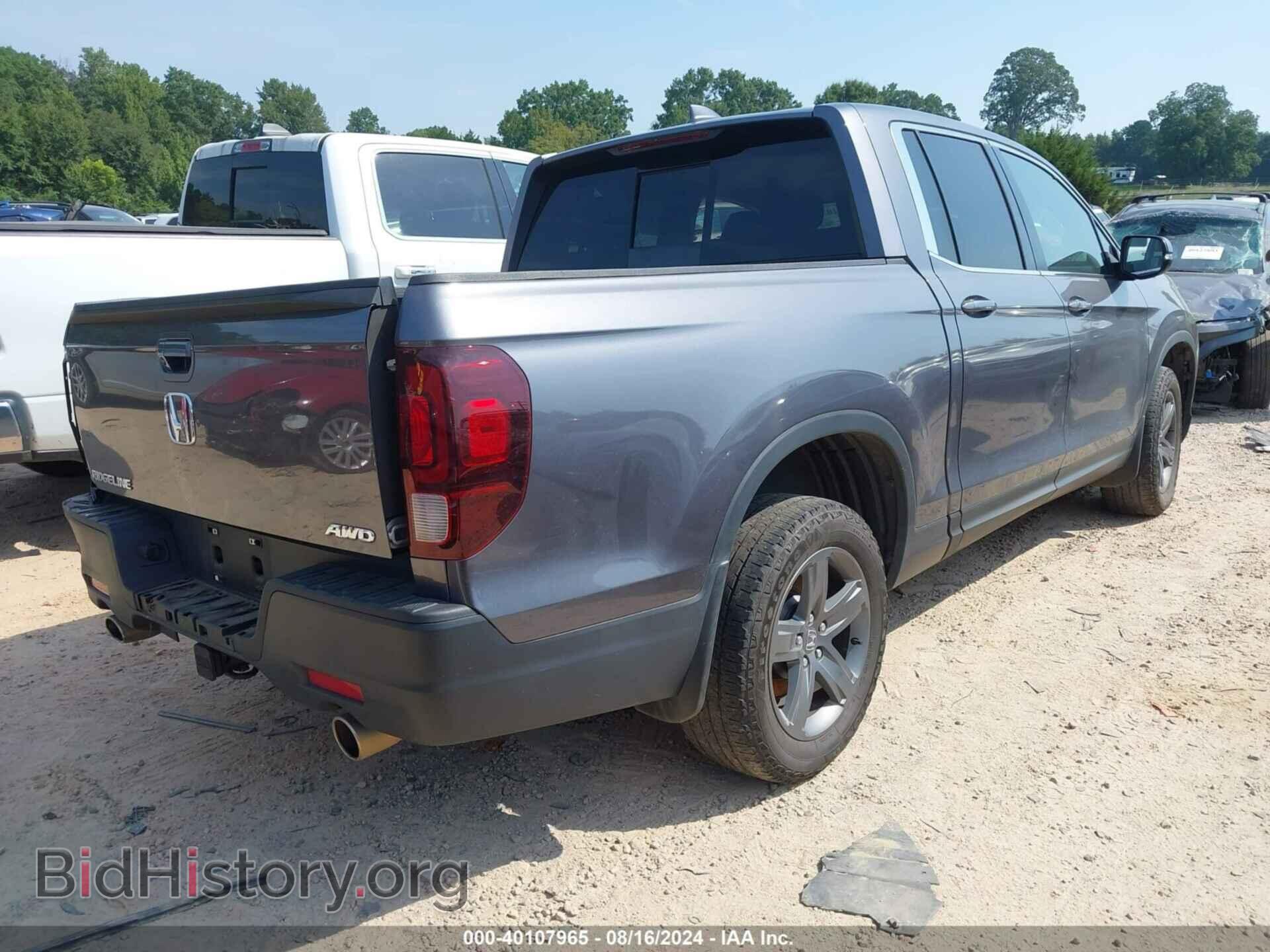 2021 HONDA RIDGELINE - VIN: 5FPYK3F5XMB007487 - Фото 4