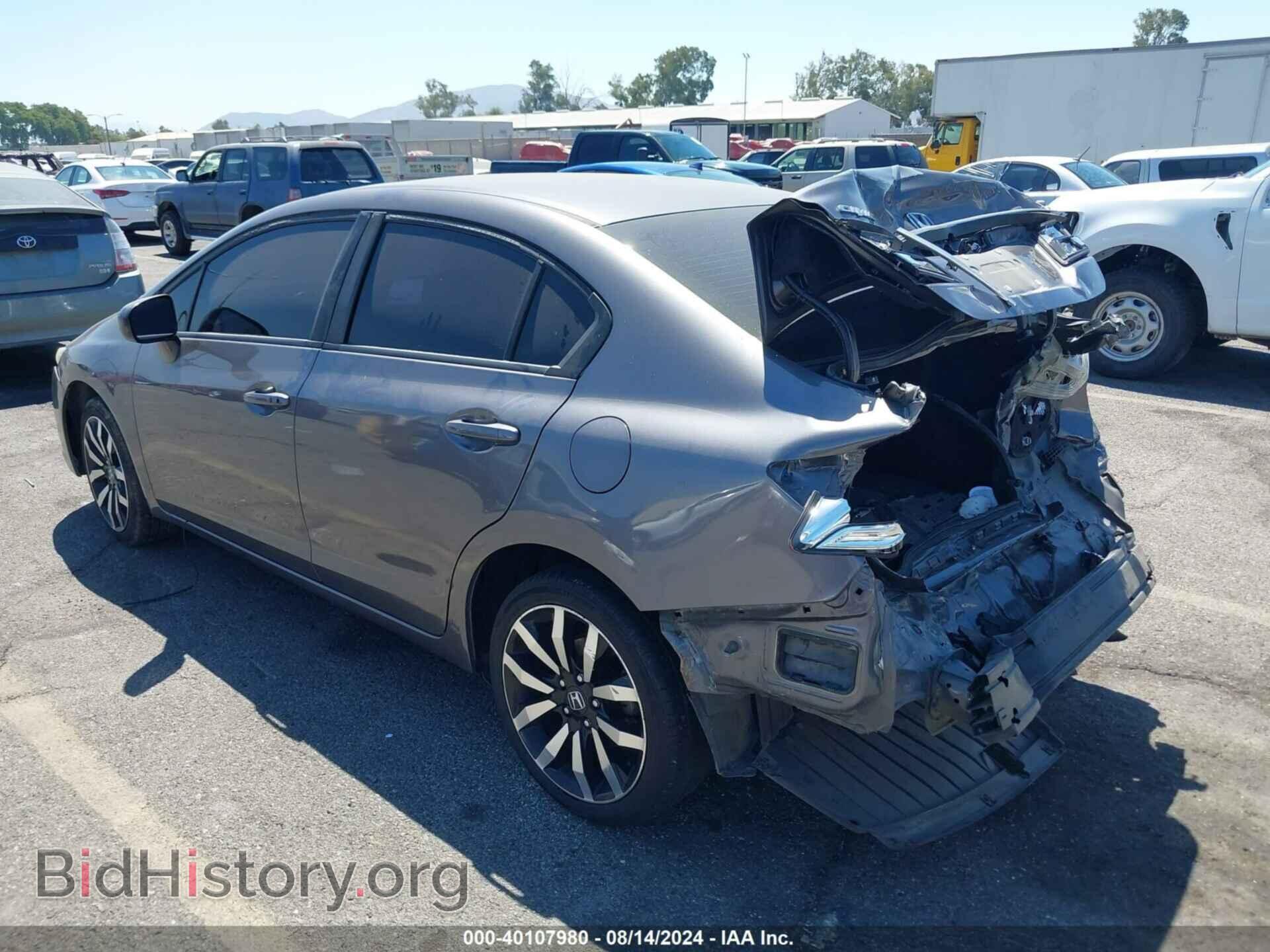 2014 HONDA CIVIC - VIN: 19XFB2F95EE234770 - Фото 3