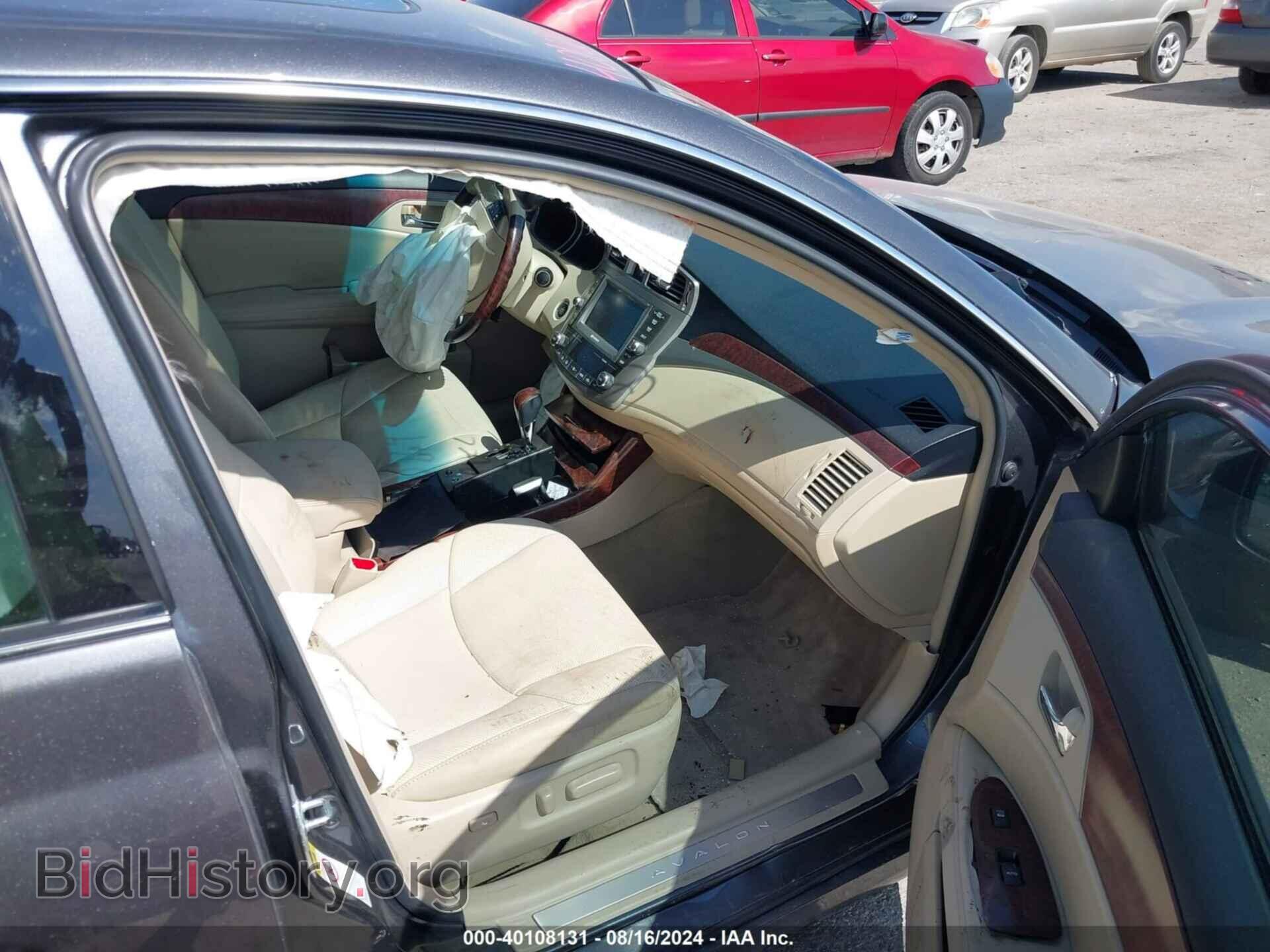2012 TOYOTA AVALON - VIN: 4T1BK3DB9CU455003 - Фото 5