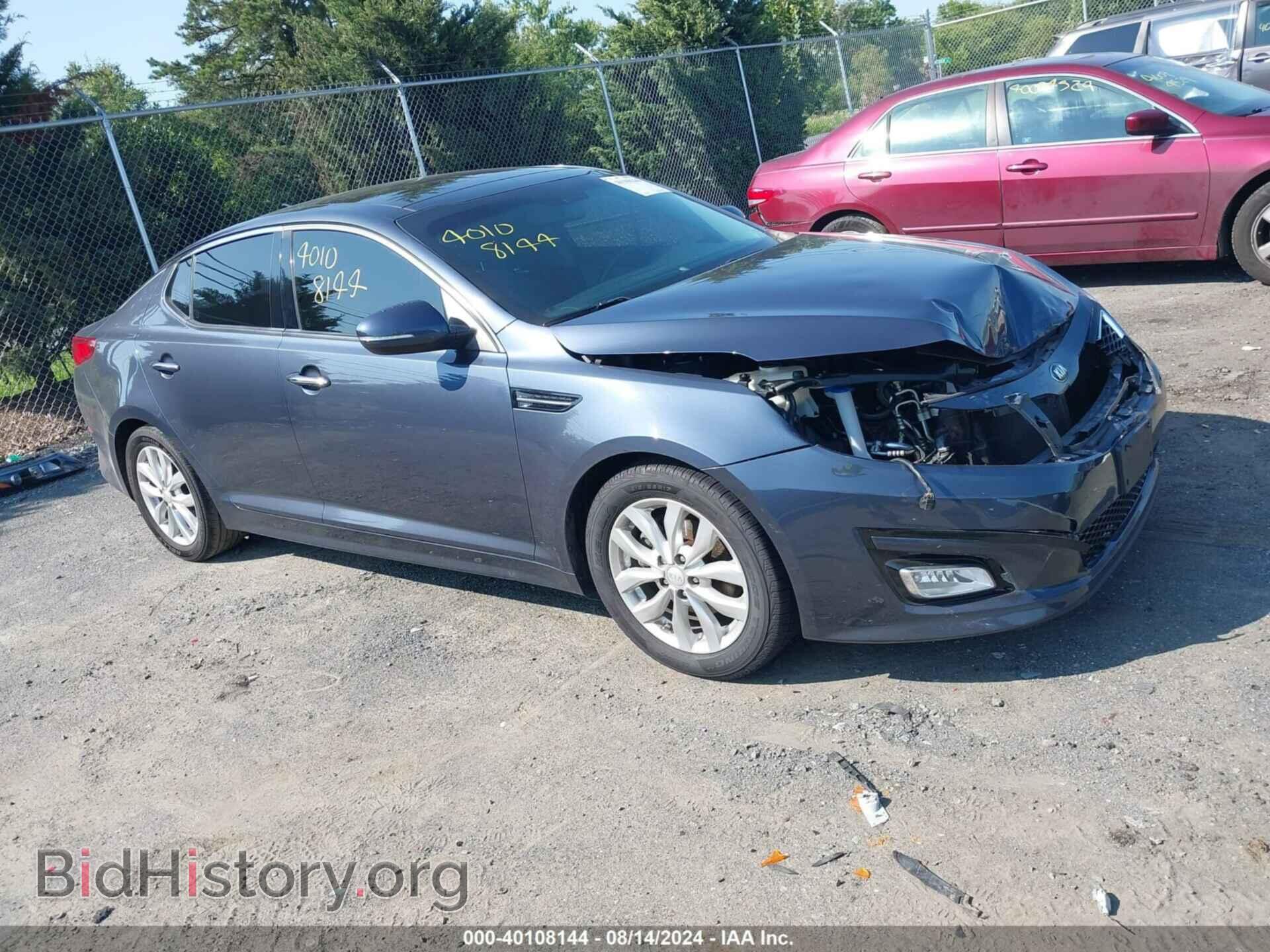 Фотография 5XXGN4A79FG409267 - KIA OPTIMA 2015