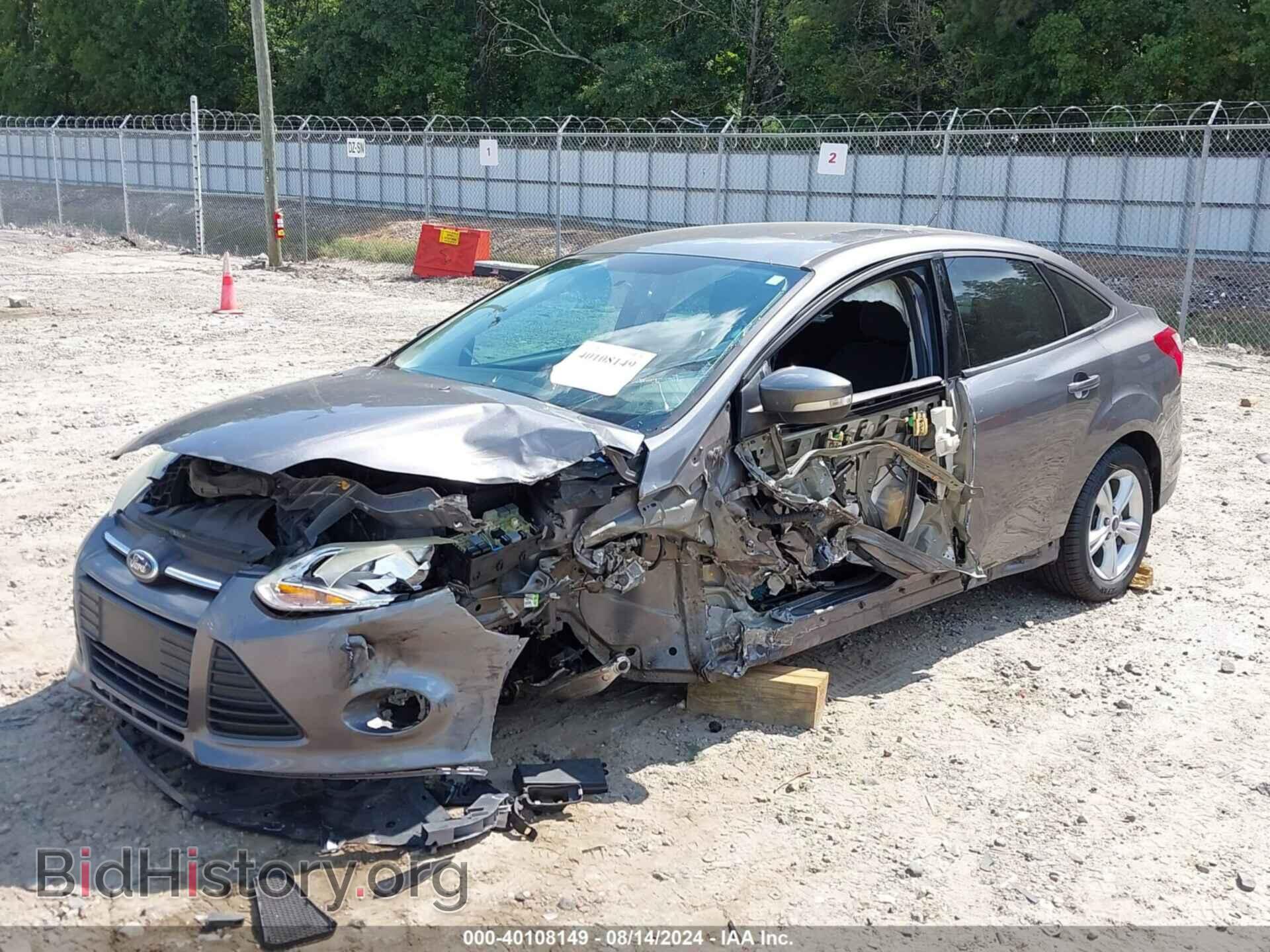 2014 FORD FOCUS - VIN: 1FADP3F26EL432644 - Фото 2
