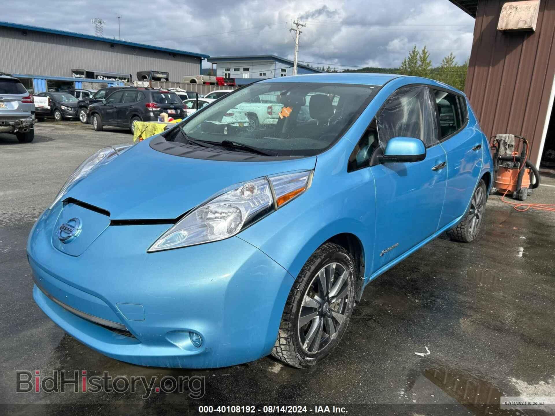 2015 NISSAN LEAF - VIN: 1N4AZ0CP2FC326074 - Фото 2