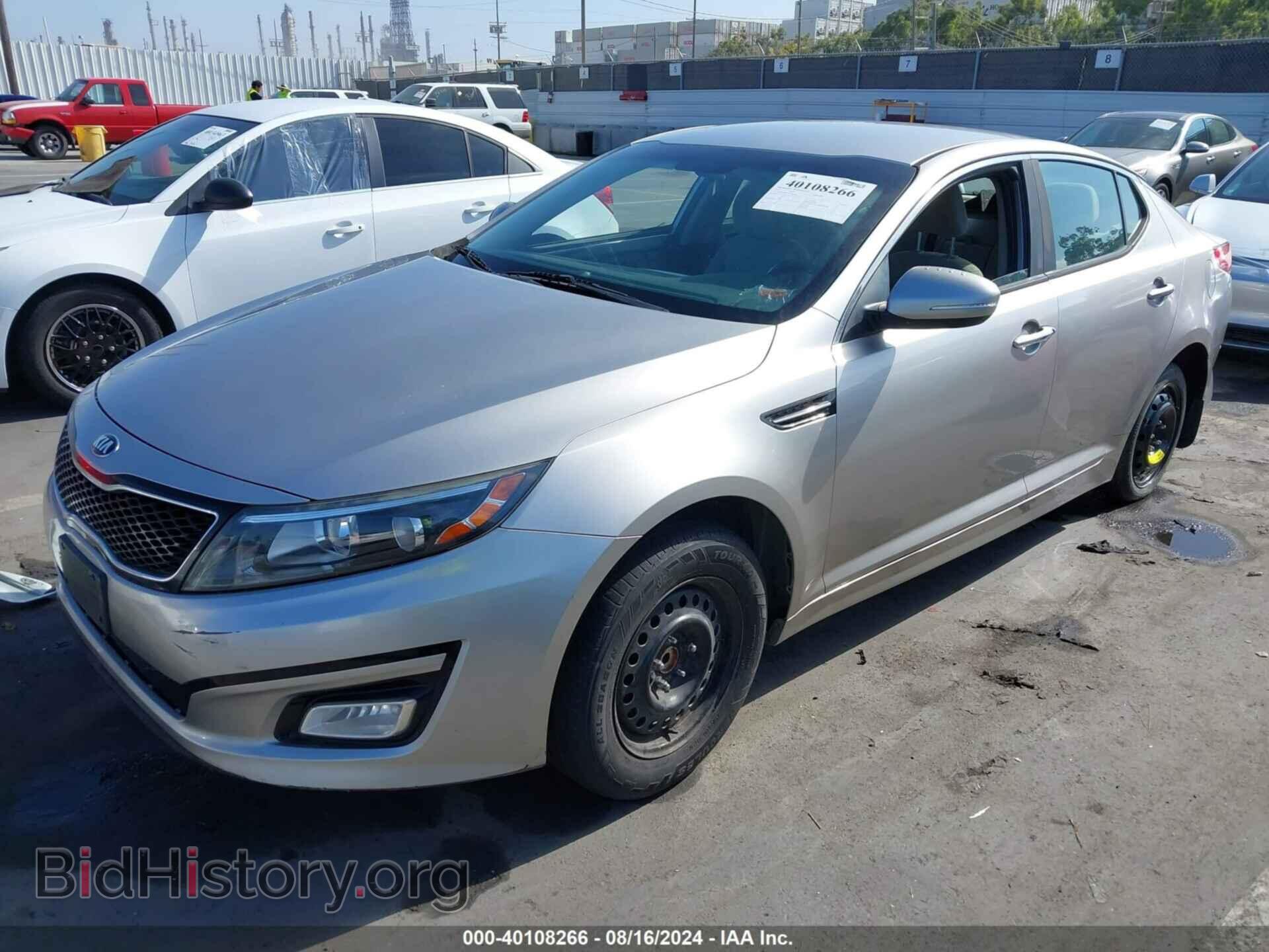 2015 KIA OPTIMA - VIN: KNAGM4A70F5587153 - Фото 2