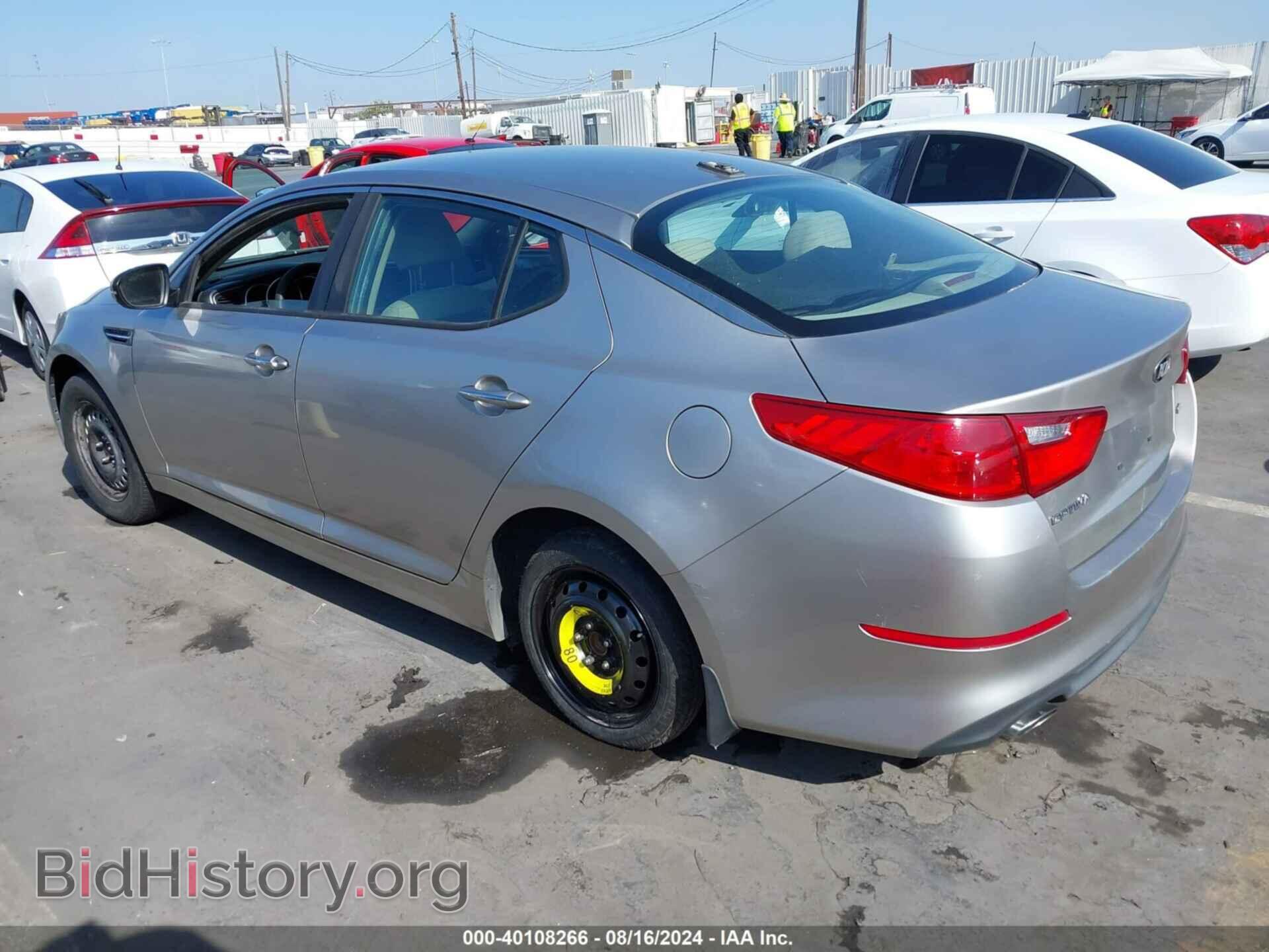 2015 KIA OPTIMA - VIN: KNAGM4A70F5587153 - Фото 3
