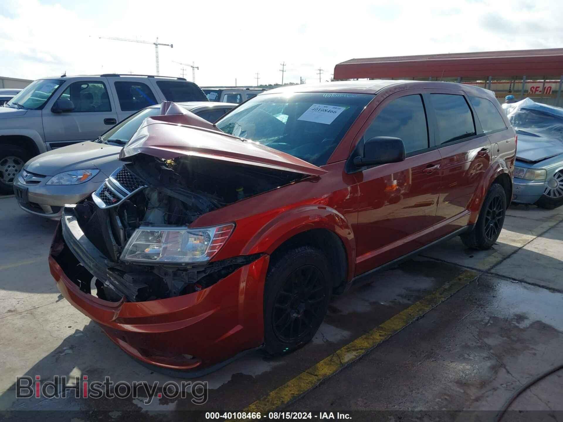 2014 DODGE JOURNEY - VIN: 3C4PDCAB6ET117368 - Фото 2