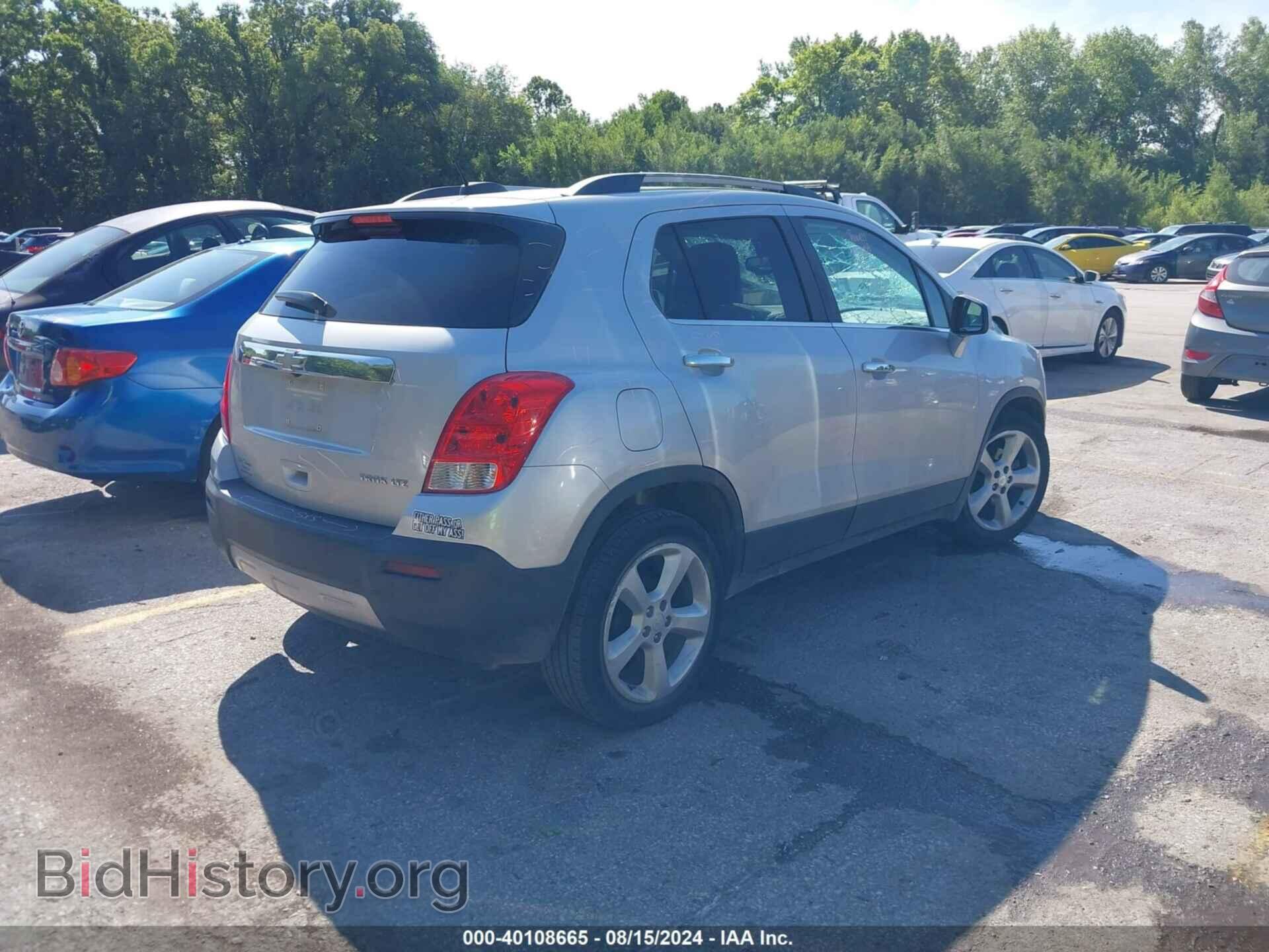 2015 CHEVROLET TRAX - VIN: 3GNCJNSB8FL232080 - Фото 4