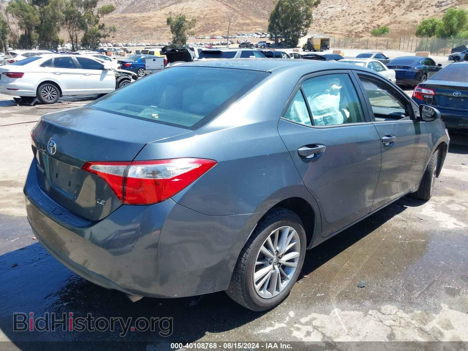 2014 TOYOTA COROLLA - VIN: 5YFBURHE3EP049109 - Фото 4