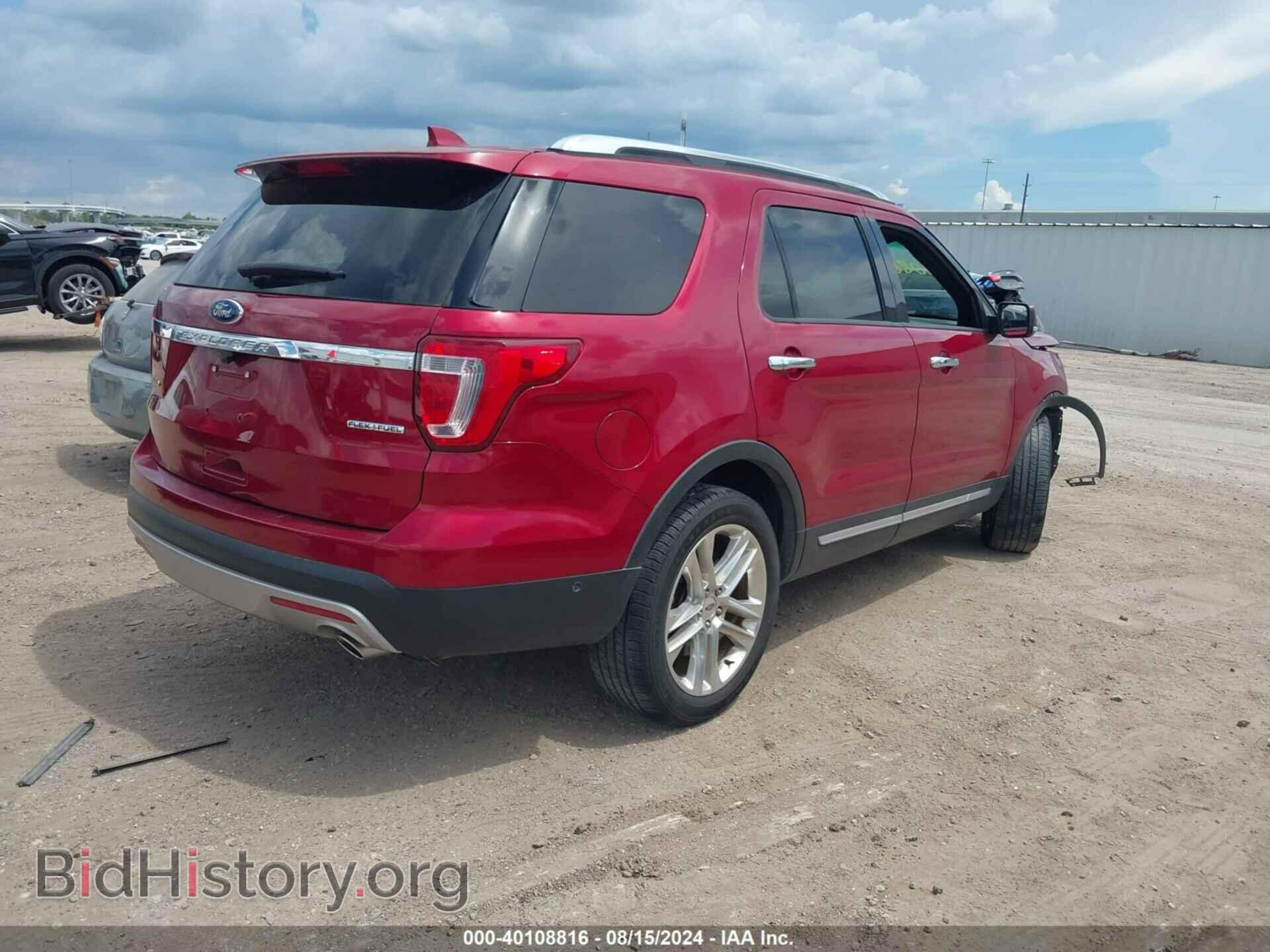 2016 FORD EXPLORER - VIN: 1FM5K7F8XGGB41676 - Фото 4