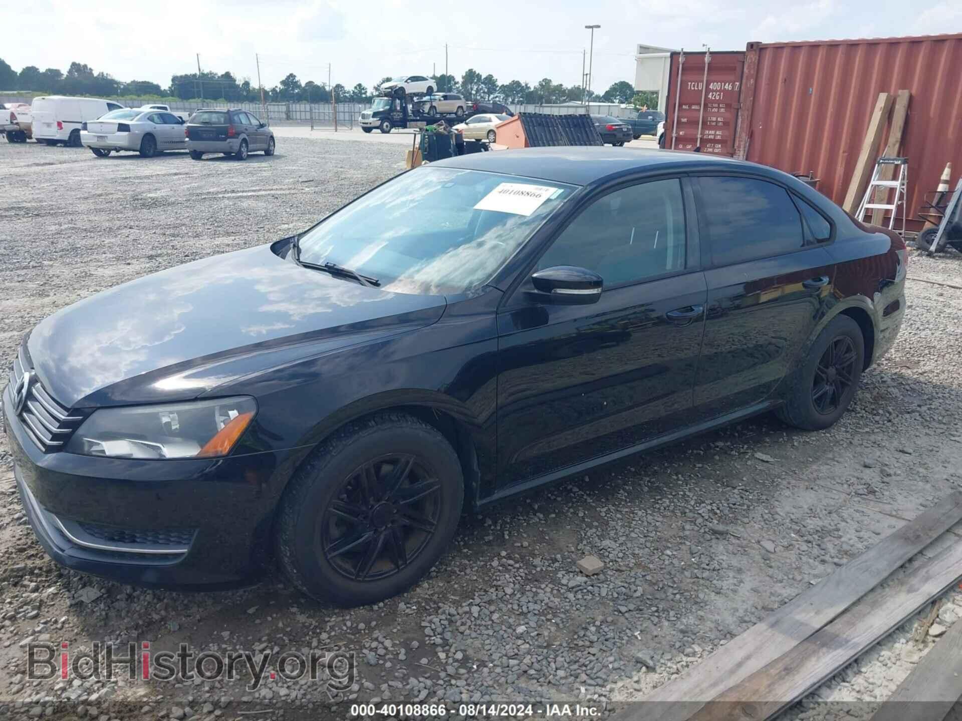2014 VOLKSWAGEN PASSAT - VIN: 1VWAP7A31EC007169 - Фото 2