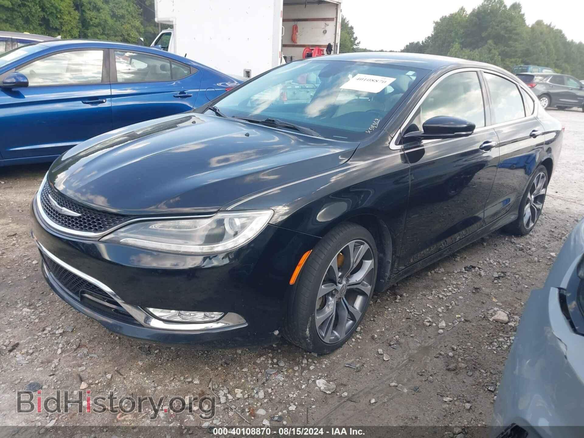 2015 CHRYSLER 200 - VIN: 1C3CCCCB7FN608696 - Фото 2