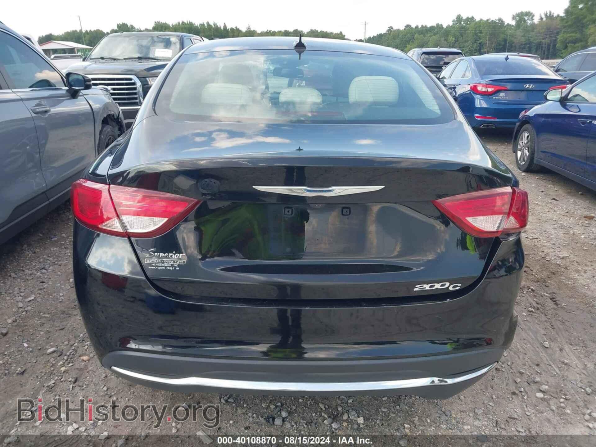2015 CHRYSLER 200 - VIN: 1C3CCCCB7FN608696 - Фото 16