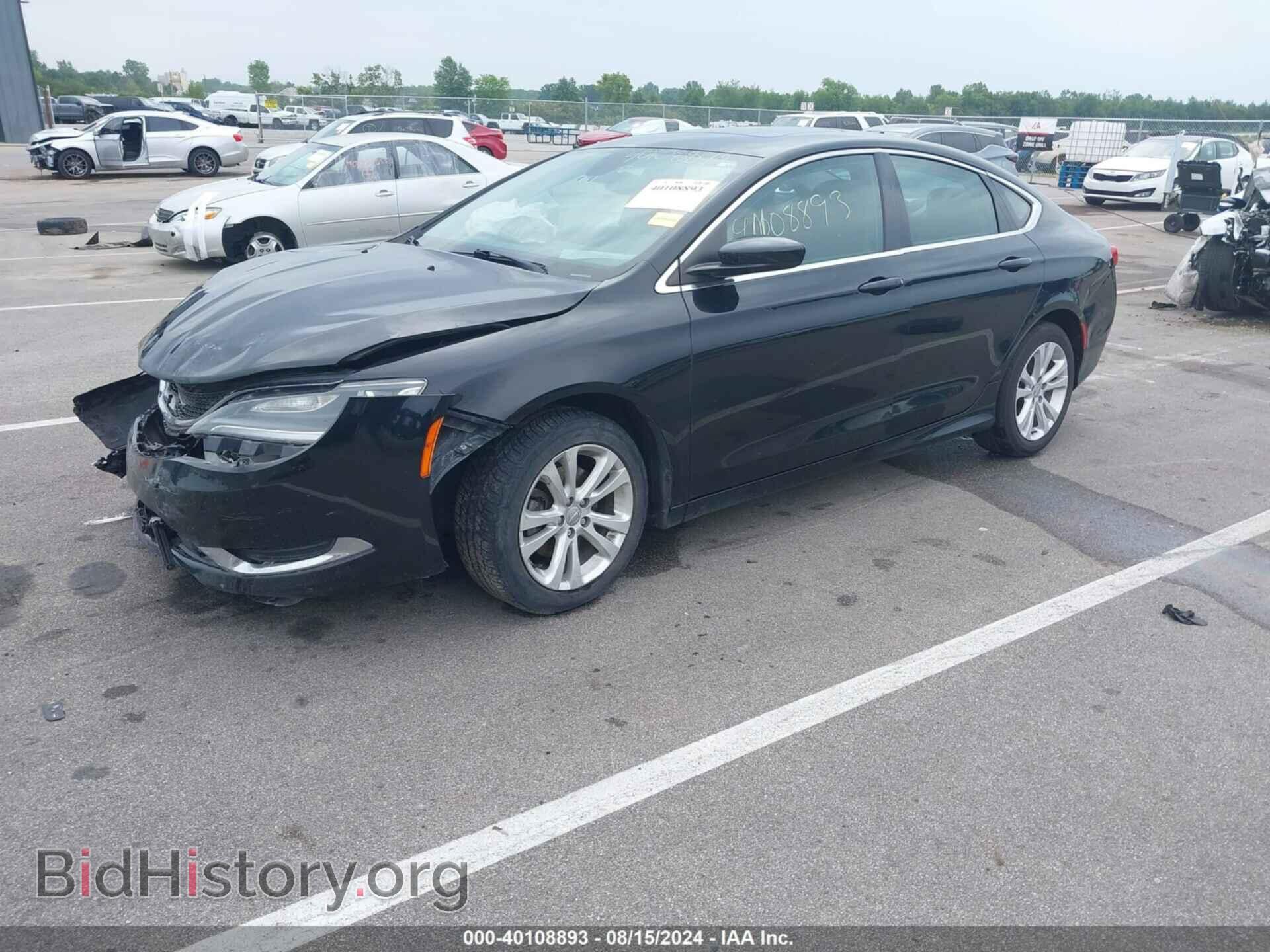 2016 CHRYSLER 200 - VIN: 1C3CCCAB6GN165462 - Фото 2