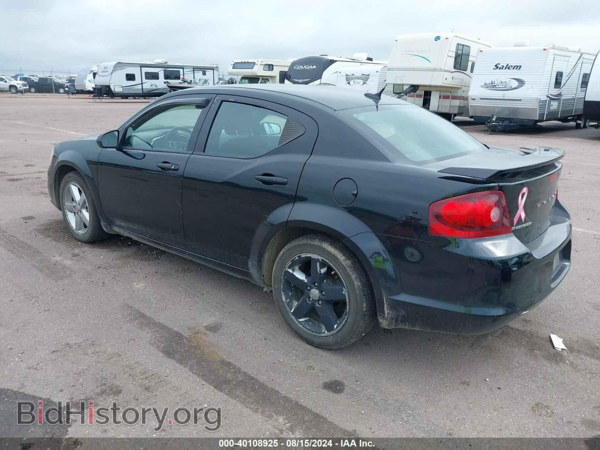 2013 DODGE AVENGER - VIN: 1C3CDZCB8DN552779 - Фото 3