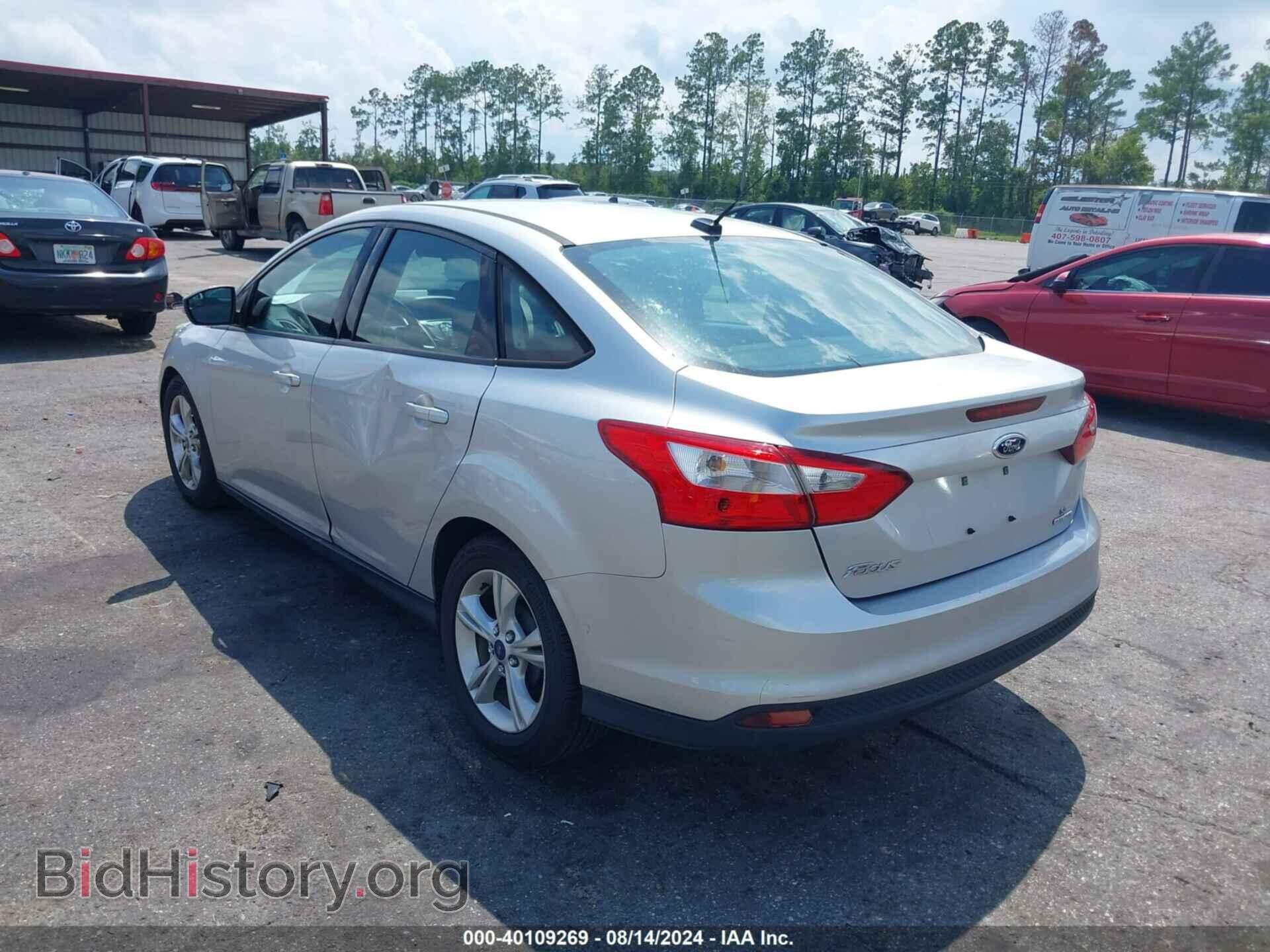 2014 FORD FOCUS - VIN: 1FADP3F2XEL435482 - Фото 3