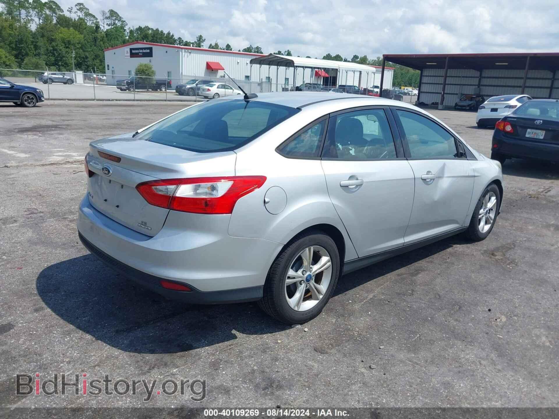 2014 FORD FOCUS - VIN: 1FADP3F2XEL435482 - Фото 4