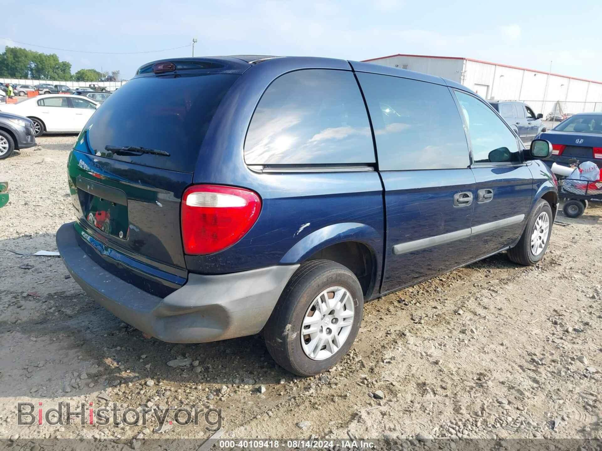 2005 DODGE CARAVAN - VIN: 1D4GP25E15B347099 - Фото 4