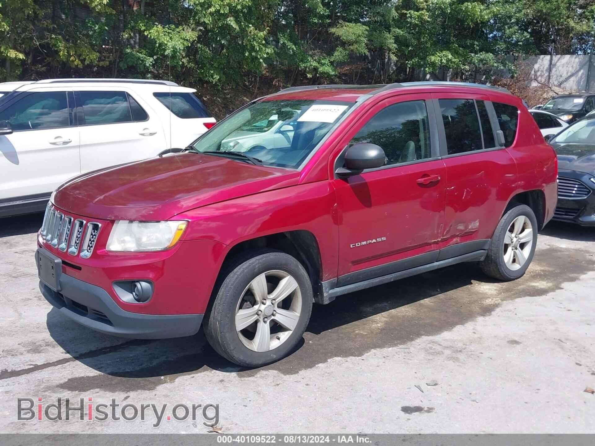 2012 JEEP COMPASS - VIN: 1C4NJDEB4CD600036 - Фото 2
