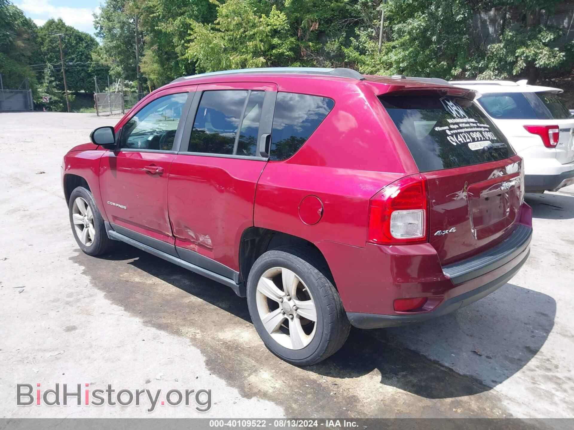 2012 JEEP COMPASS - VIN: 1C4NJDEB4CD600036 - Фото 3