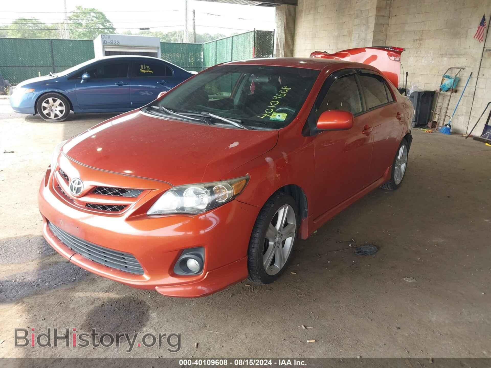 2013 TOYOTA COROLLA - VIN: 2T1BU4EE1DC073284 - Фото 2