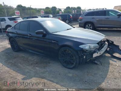 2013 BMW M5, черный — VIN WBSFV9C56DC772507, IAAI