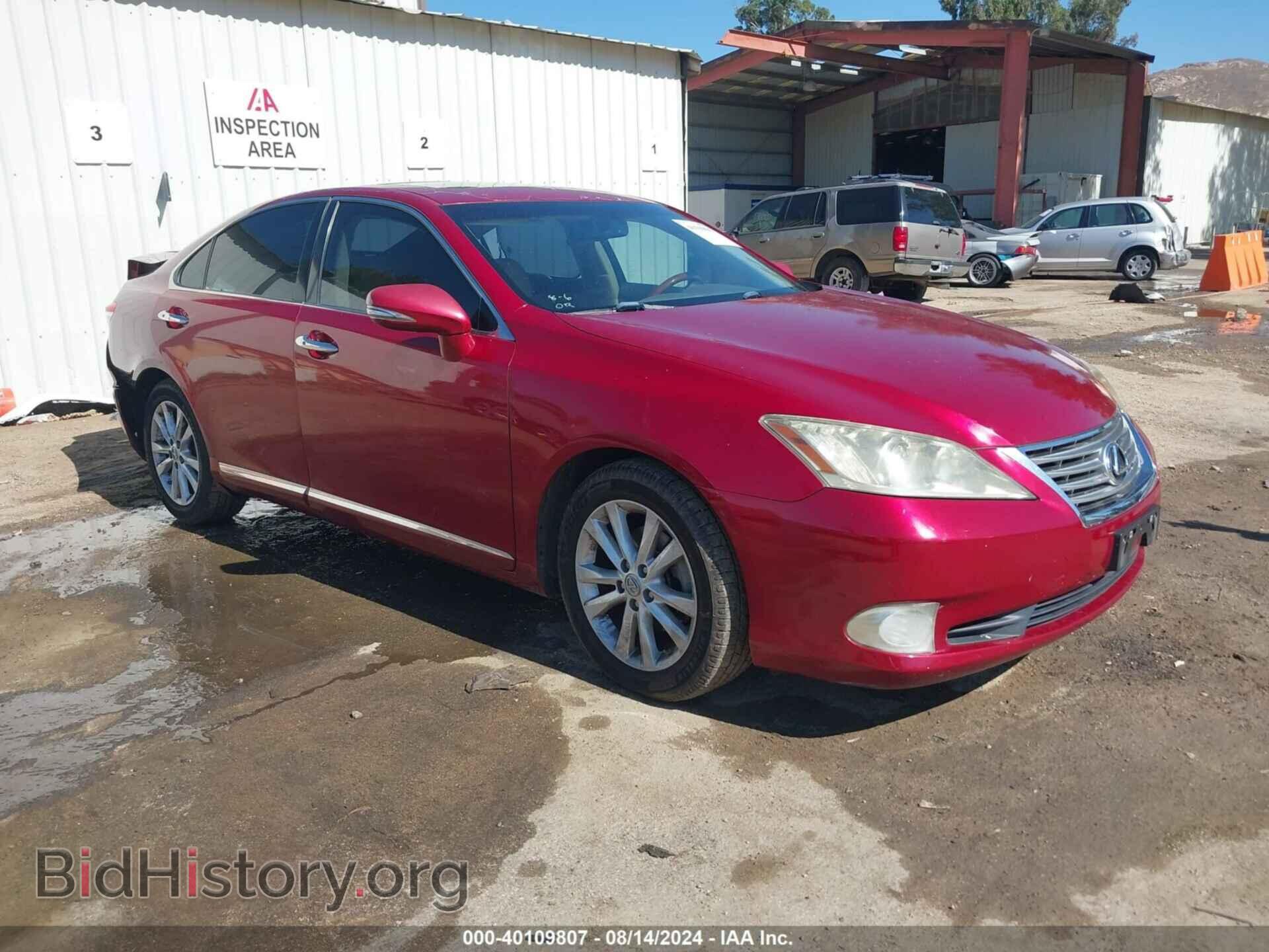 Фотография JTHBK1EG5C2498847 - LEXUS ES 350 2012
