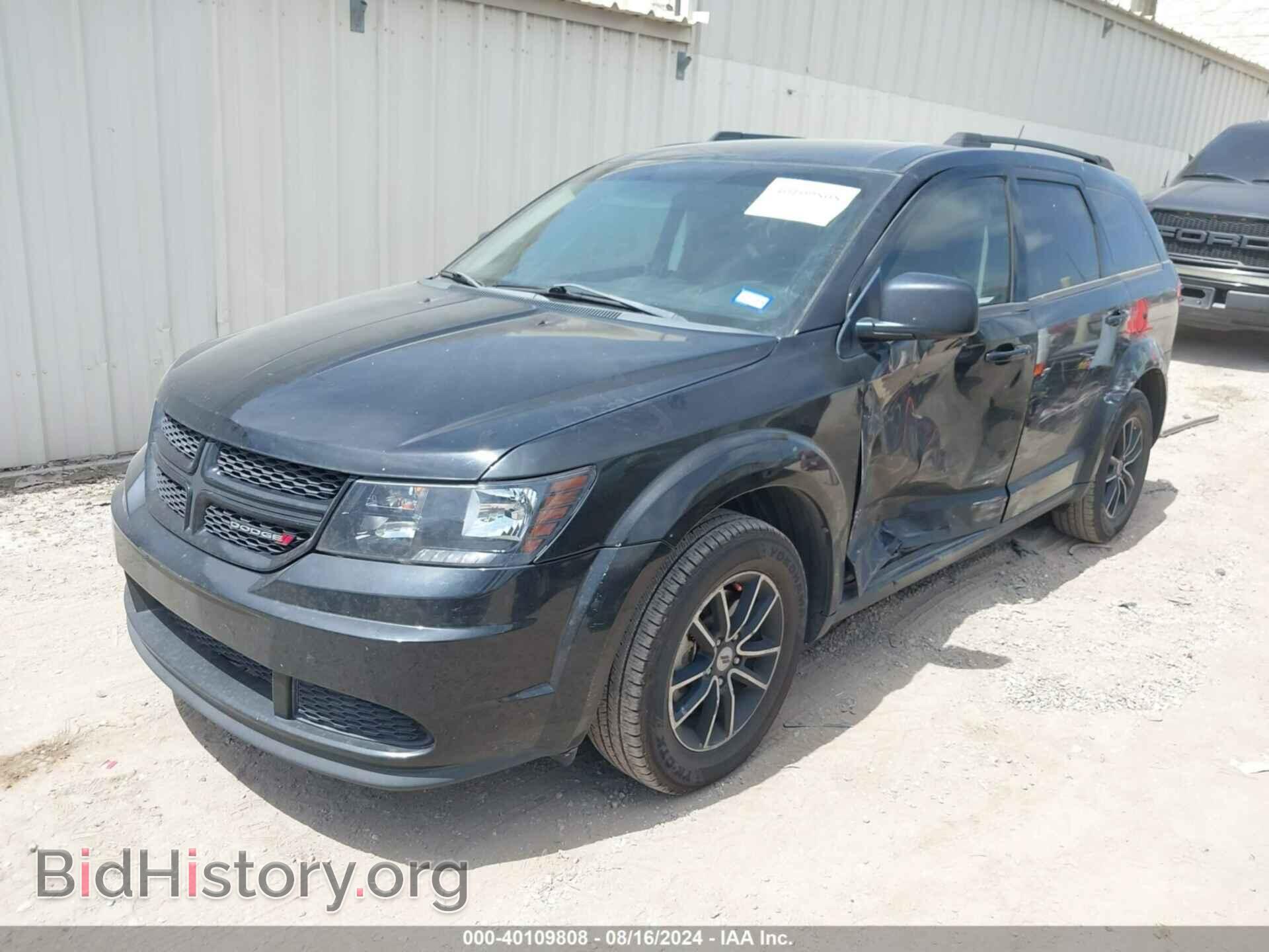 2018 DODGE JOURNEY - VIN: 3C4PDCAB0JT241422 - Фото 2