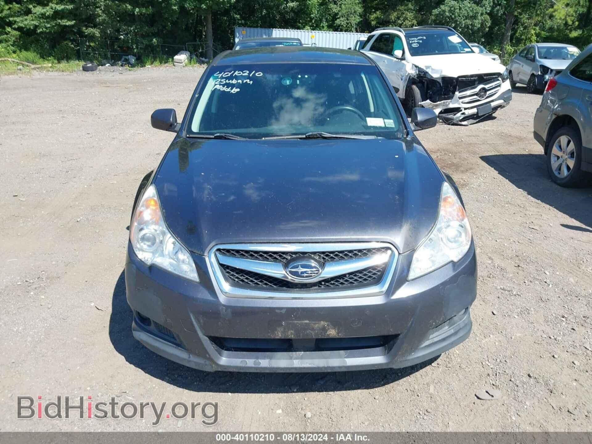 2012 SUBARU LEGACY - VIN: 4S3BMBA67C3039800 - Фото 6
